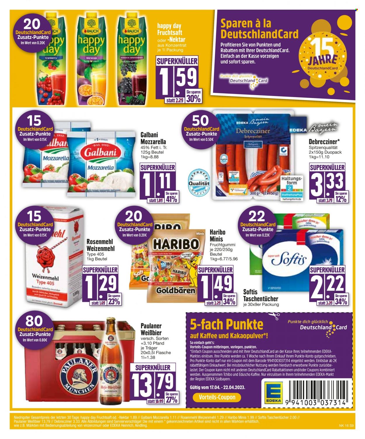 Edeka Prospekte  - 17.04.2023 - 22.04.2023. Seite 9