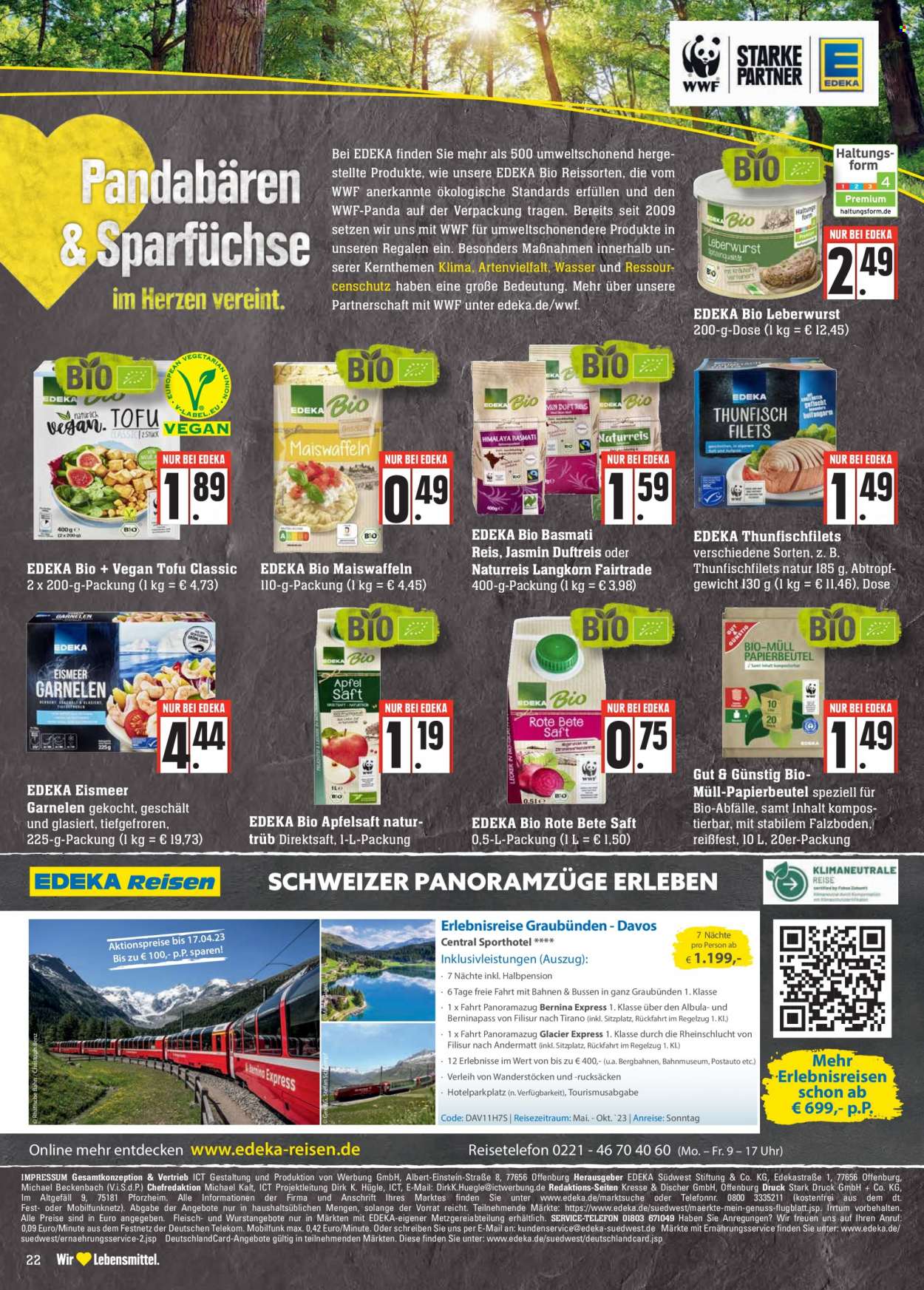 Edeka Prospekte  - 17.04.2023 - 22.04.2023. Seite 22