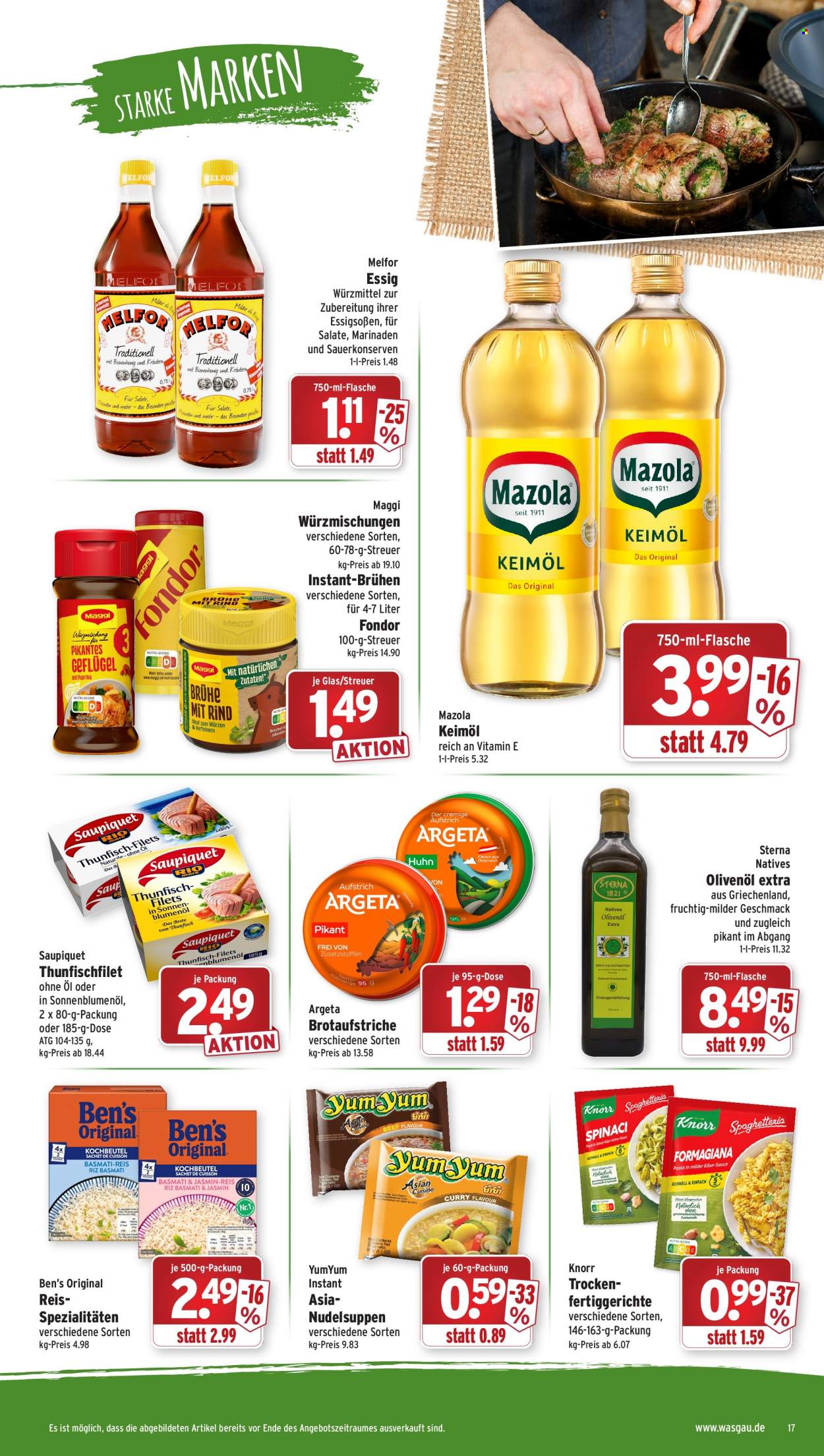 Wasgau Prospekte  - 17.04.2023 - 22.04.2023. Seite 17