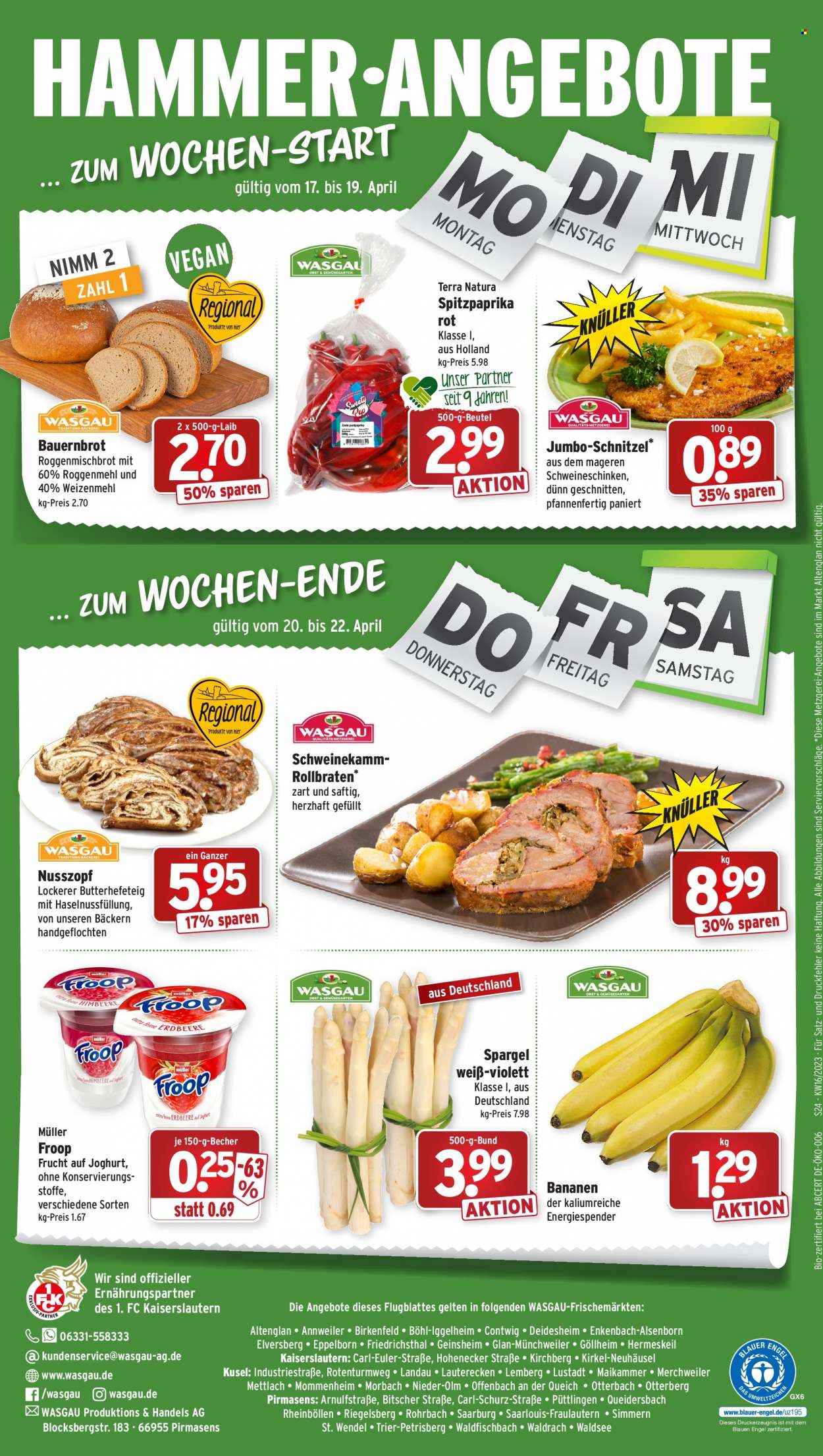 Wasgau Prospekte  - 17.04.2023 - 22.04.2023. Seite 24