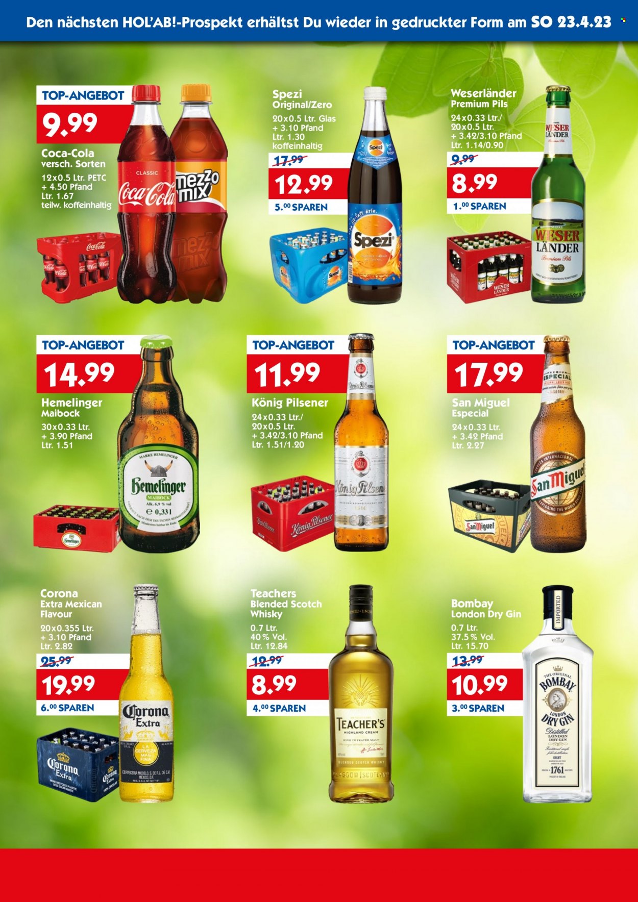 Hol'ab! Getränkemarkt Prospekte  - 17.04.2023 - 22.04.2023. Seite 2