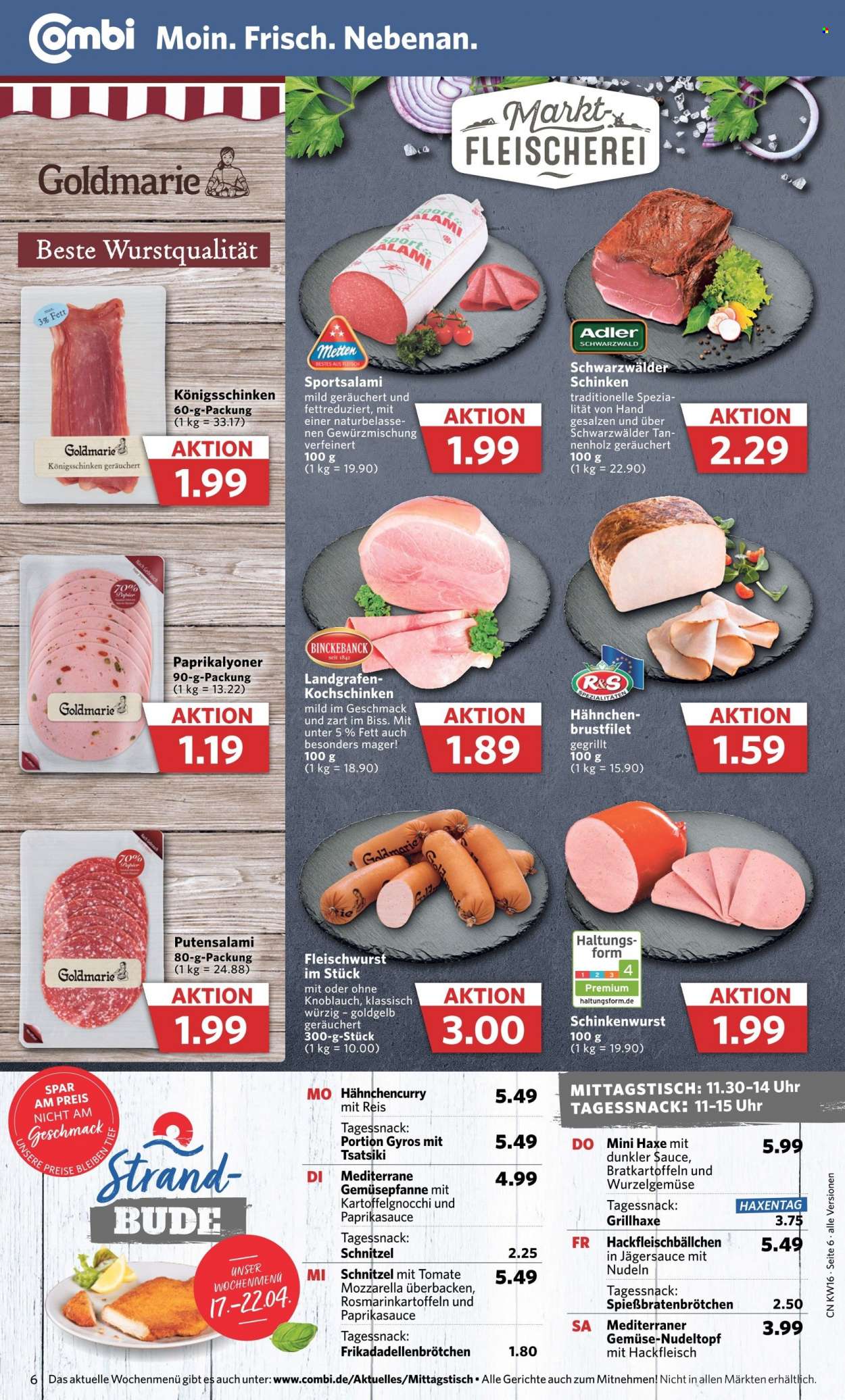 Combi Prospekte  - 17.04.2023 - 22.04.2023. Seite 6
