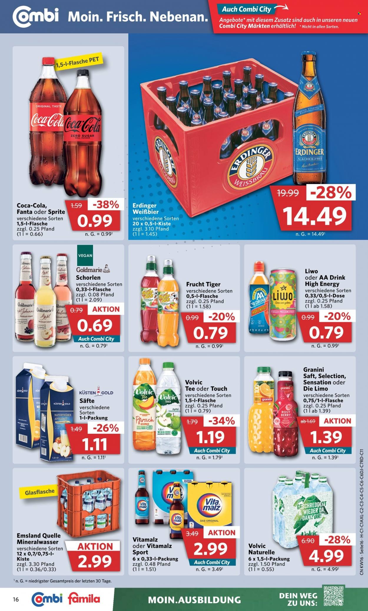 Combi Prospekte  - 17.04.2023 - 22.04.2023. Seite 16