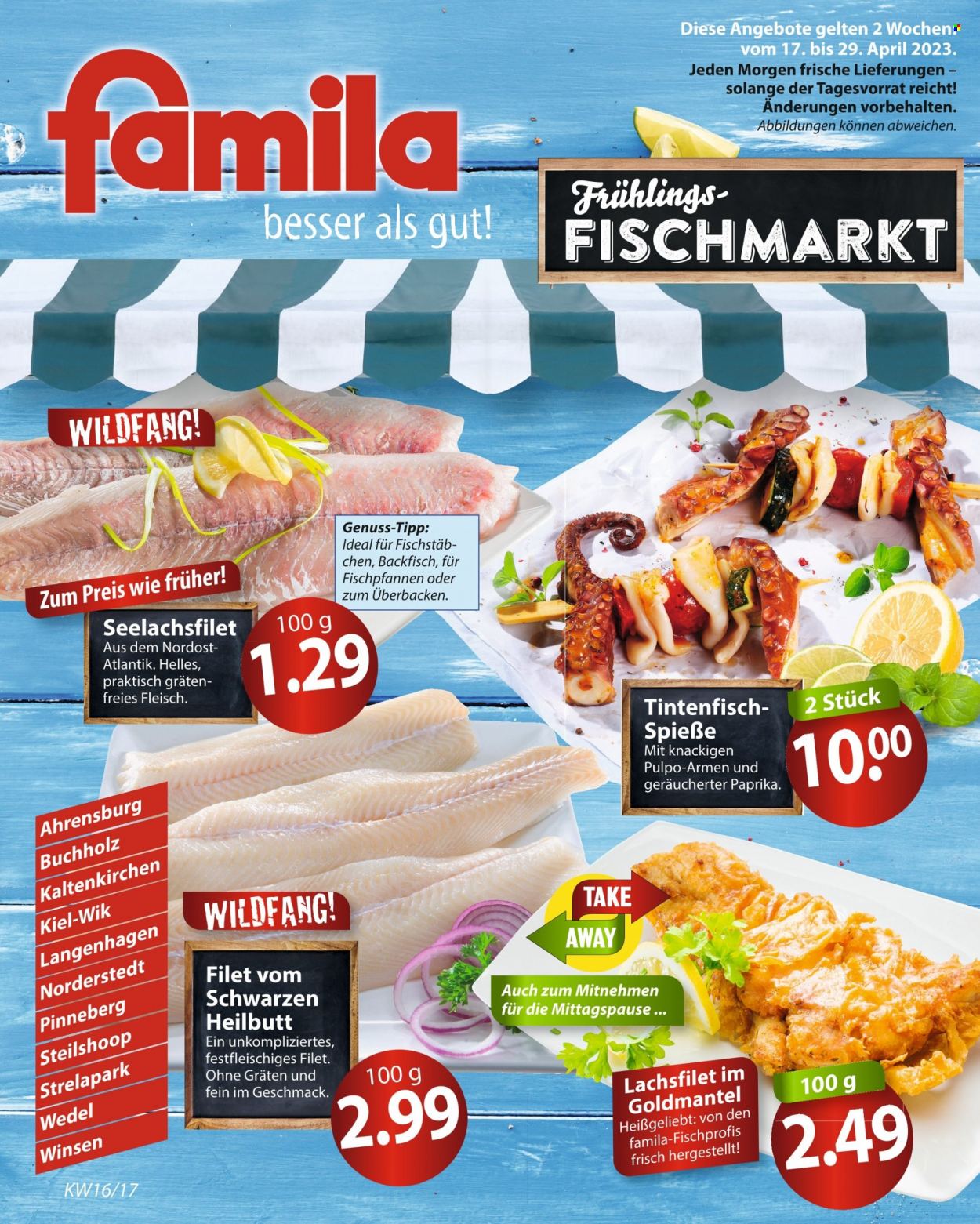 famila Prospekte  - 17.04.2023 - 29.04.2023. Seite 1