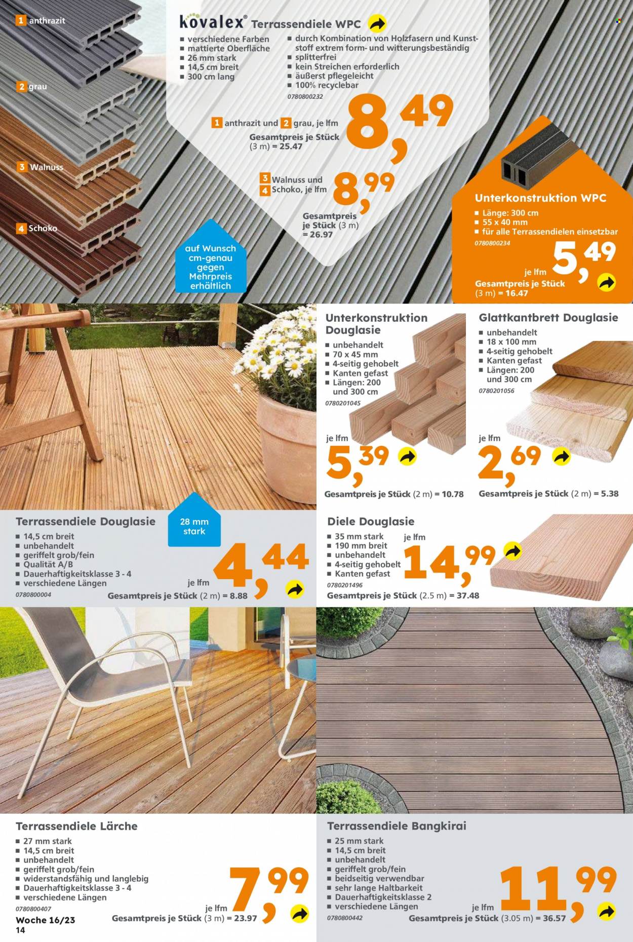 Globus Baumarkt Prospekte  - 17.04.2023 - 22.04.2023. Seite 14