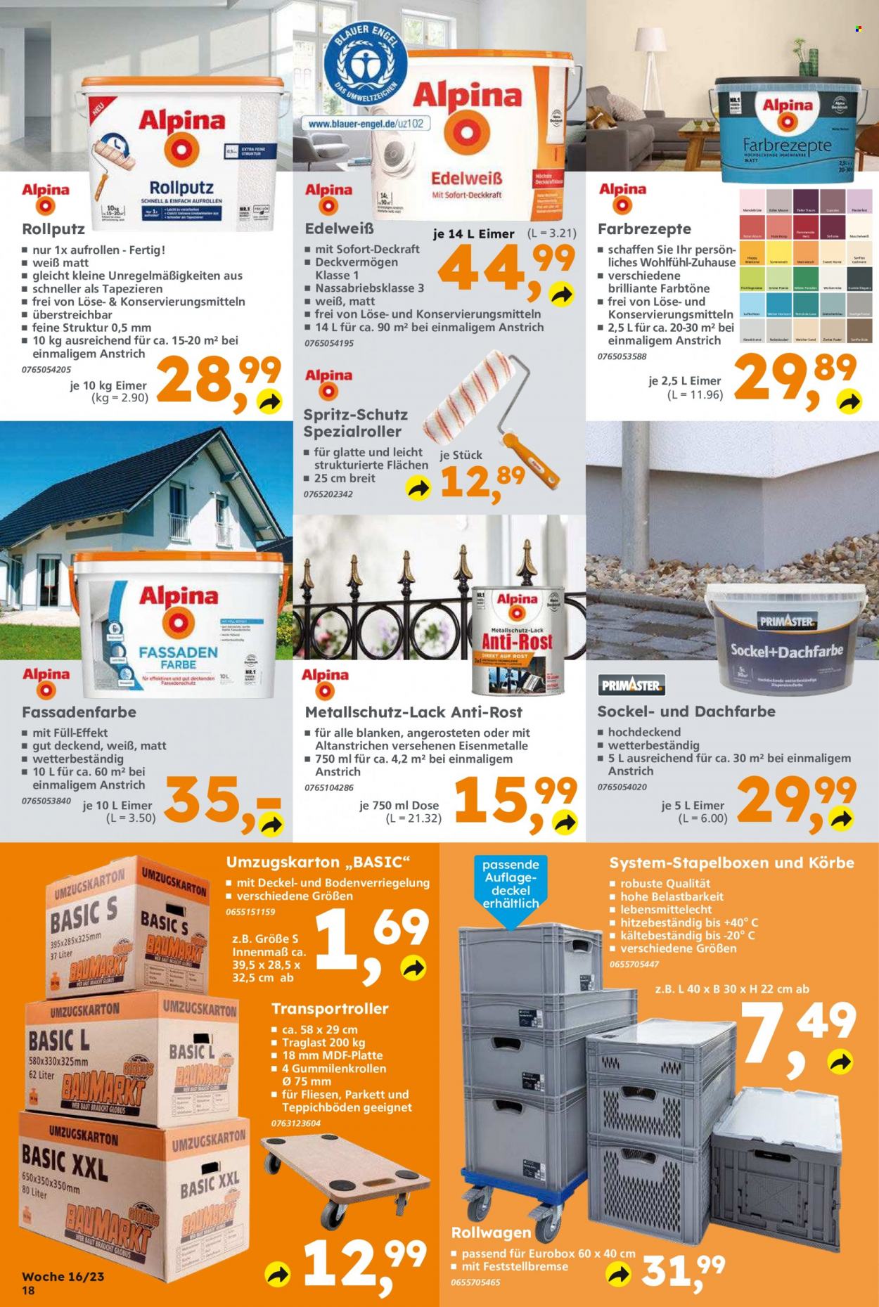 Globus Baumarkt Prospekte  - 17.04.2023 - 22.04.2023. Seite 18