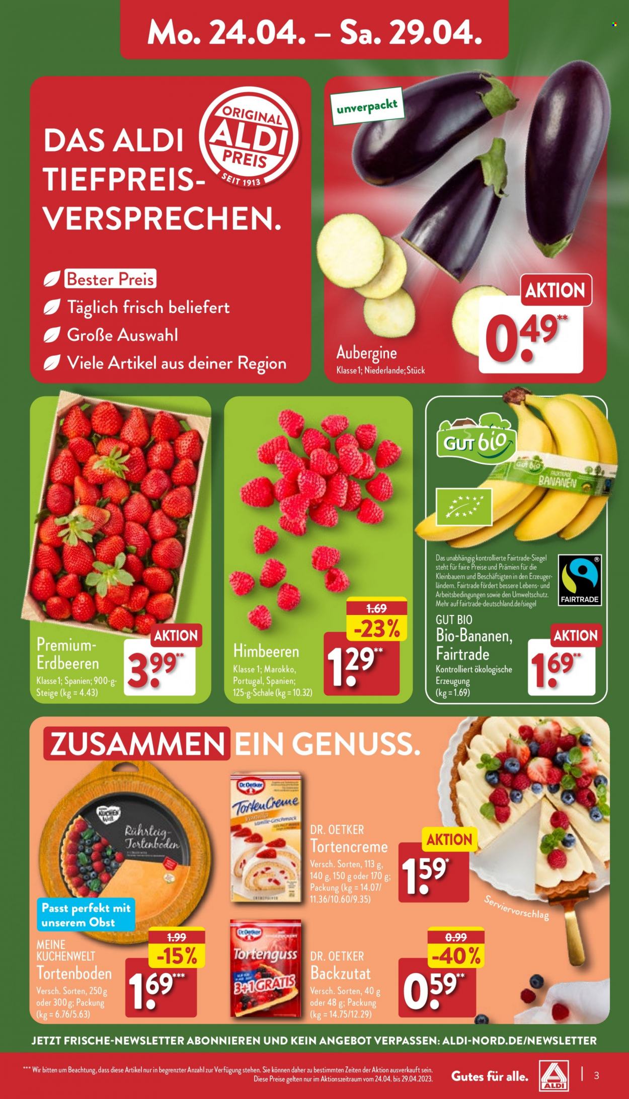 ALDI Nord Prospekte  - 24.04.2023 - 29.04.2023. Seite 3