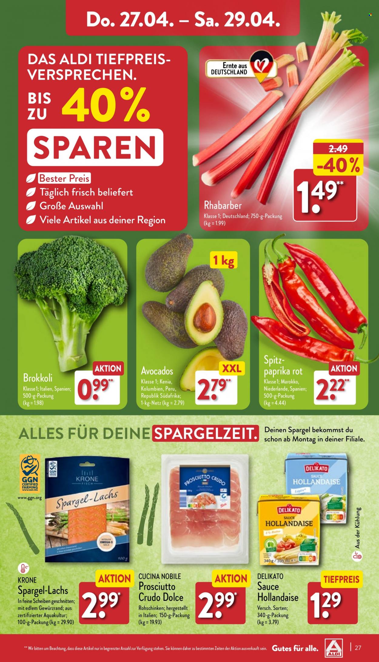 ALDI Nord Prospekte  - 24.04.2023 - 29.04.2023. Seite 27