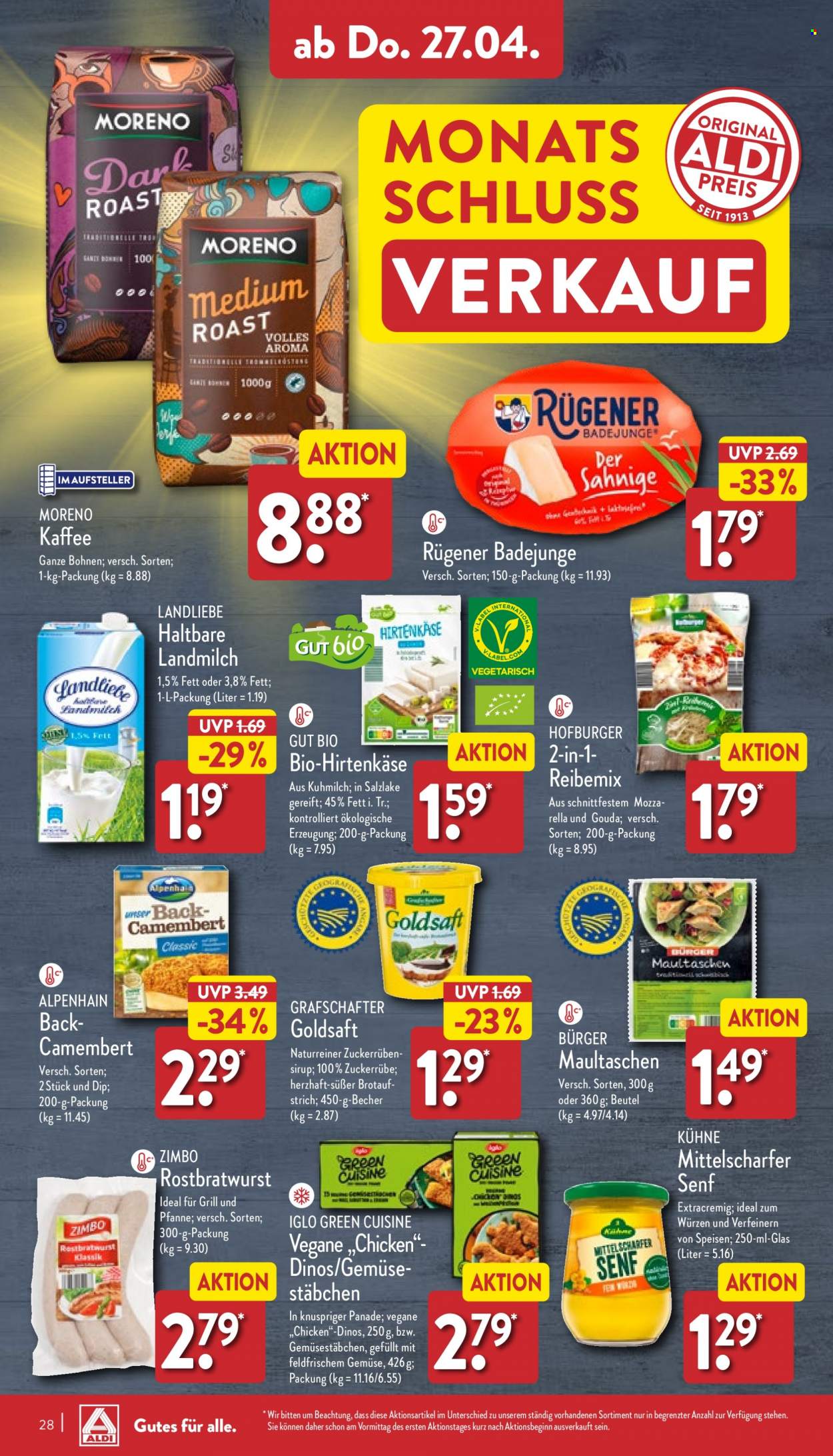 ALDI Nord Prospekte  - 24.04.2023 - 29.04.2023. Seite 28