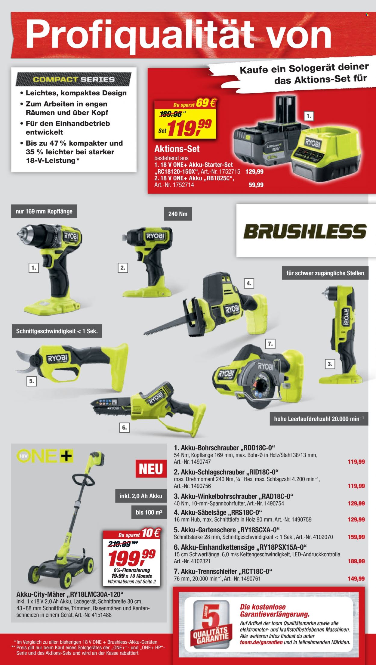 toom Baumarkt Prospekte  - 22.04.2023 - 28.04.2023. Seite 18