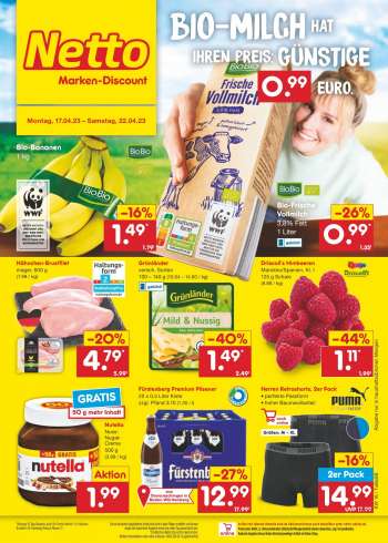 Prospekte Netto Marken-Discount - 17.04.2023 - 22.04.2023.