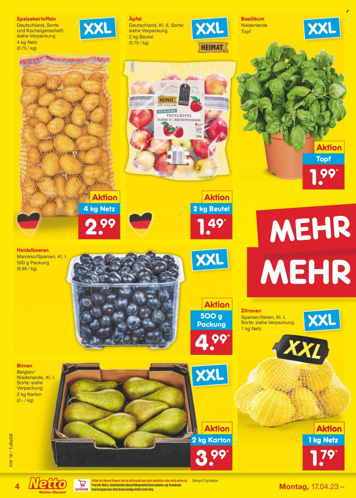Netto Marken-Discount Prospekte  - 17.04.2023 - 22.04.2023. Seite 4