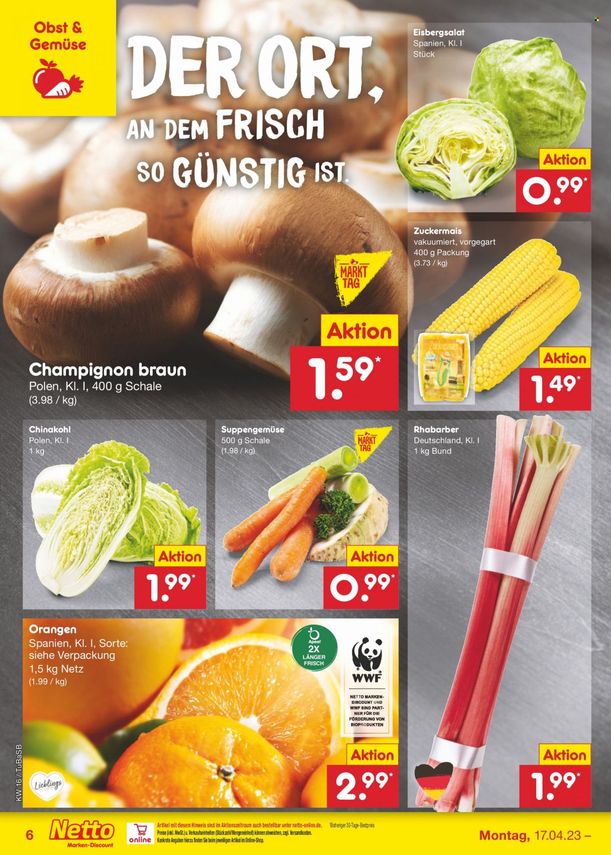 Netto Marken-Discount Prospekte  - 17.04.2023 - 22.04.2023. Seite 6