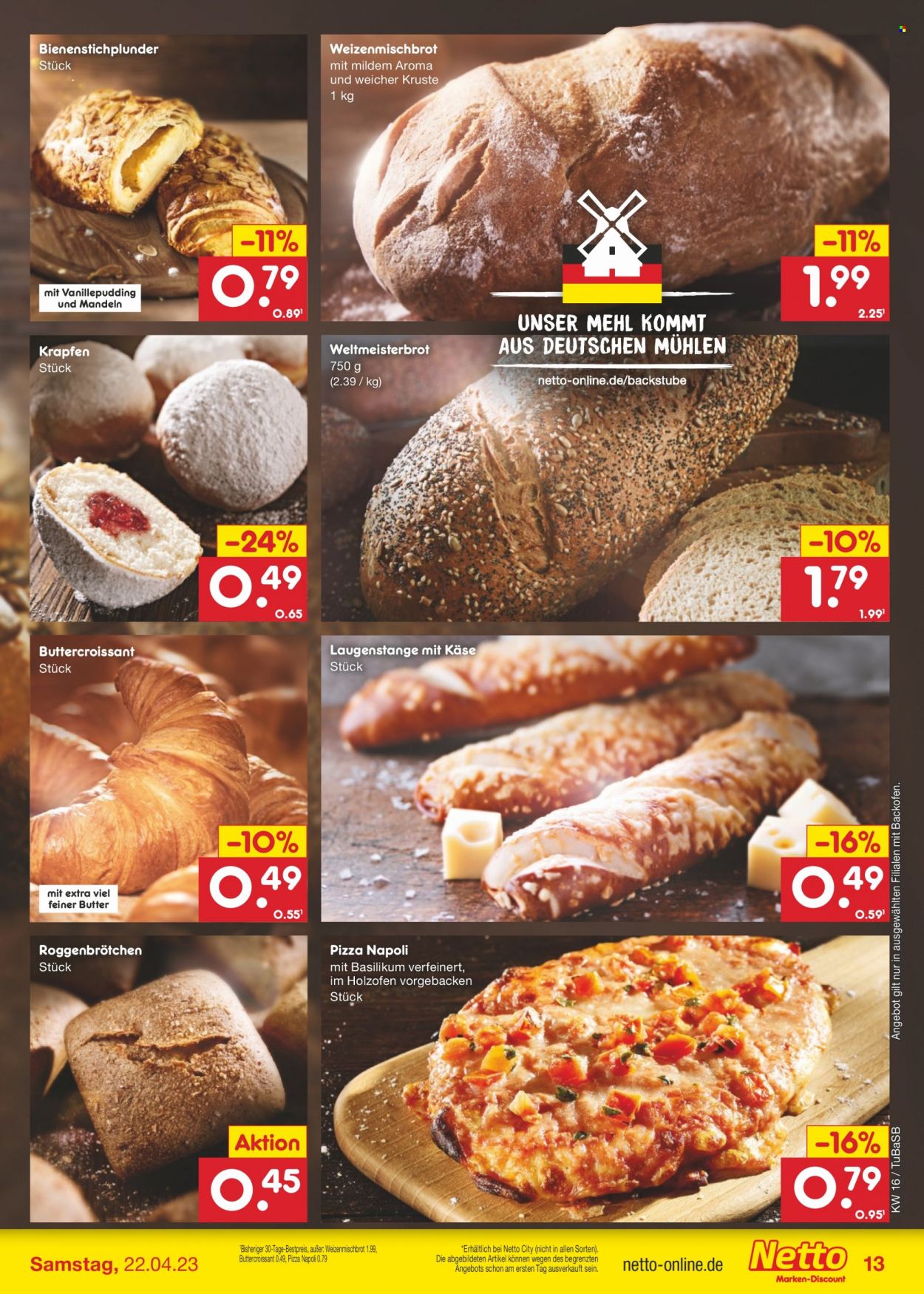 Netto Marken-Discount Prospekte  - 17.04.2023 - 22.04.2023. Seite 13