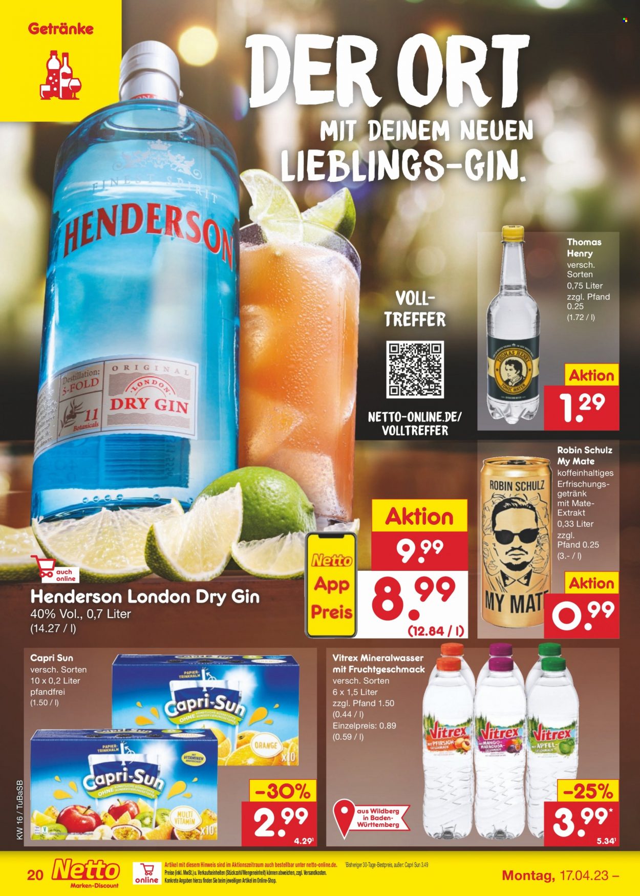 Netto Marken-Discount Prospekte  - 17.04.2023 - 22.04.2023. Seite 20