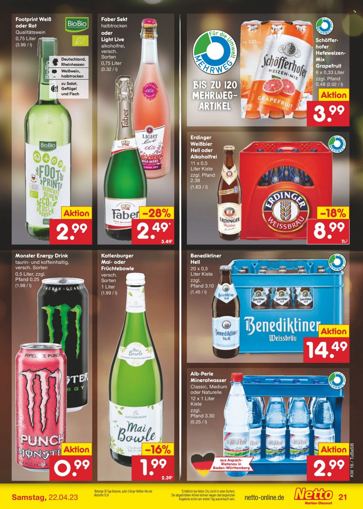 Netto Marken-Discount Prospekte  - 17.04.2023 - 22.04.2023. Seite 21
