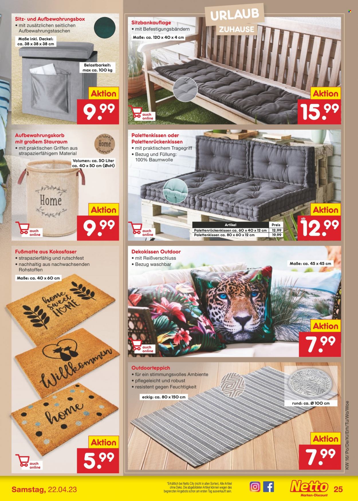 Netto Marken-Discount Prospekte  - 17.04.2023 - 22.04.2023. Seite 25