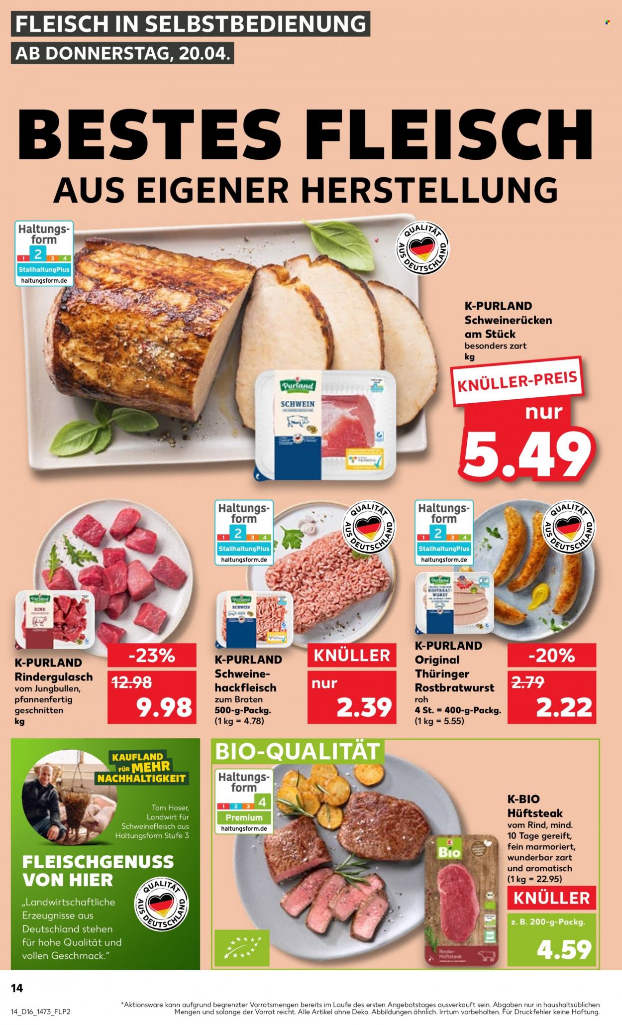 Kaufland Prospekte  - 20.04.2023 - 26.04.2023. Seite 14