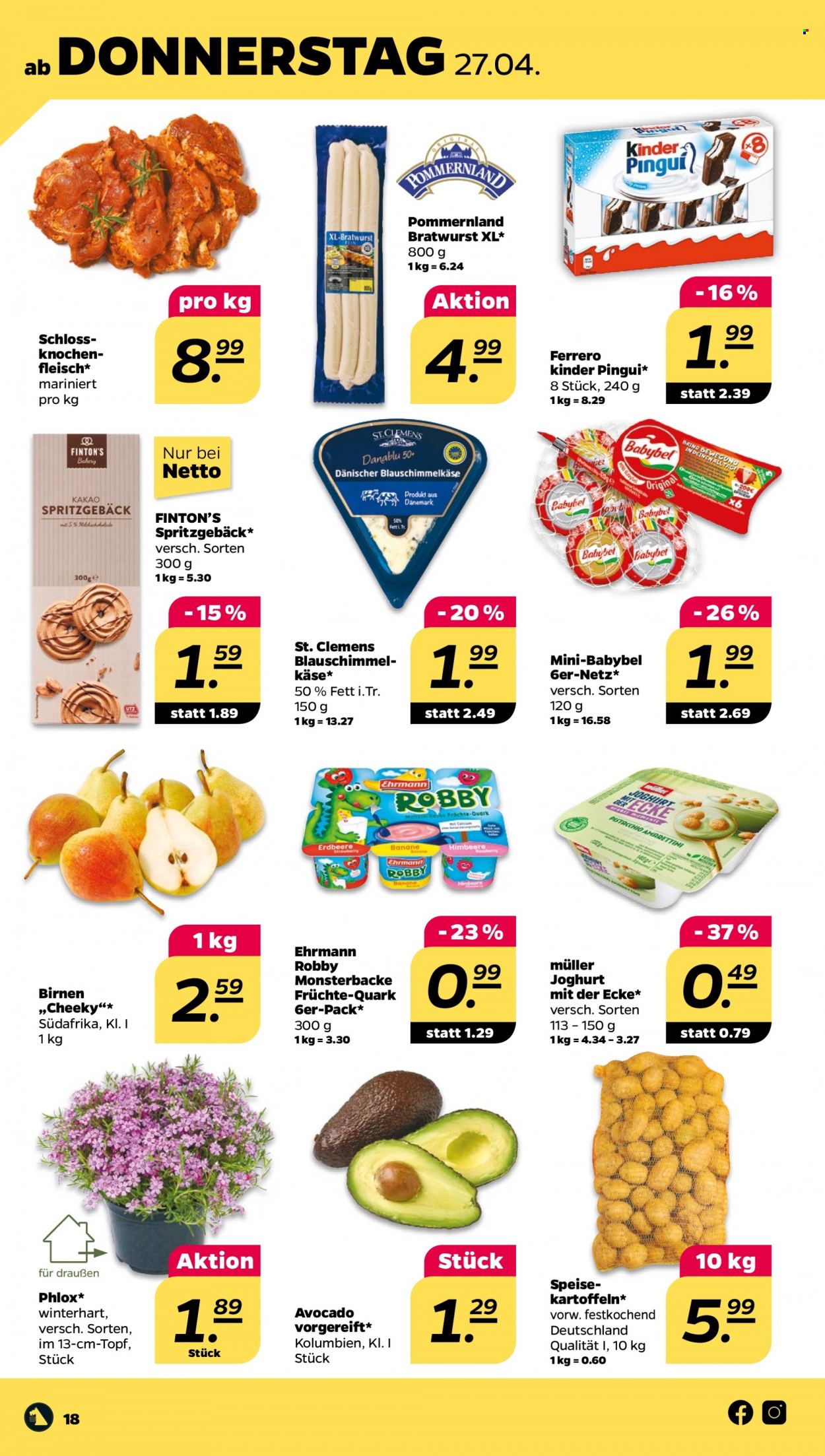 Netto Prospekte  - 24.04.2023 - 29.04.2023. Seite 18
