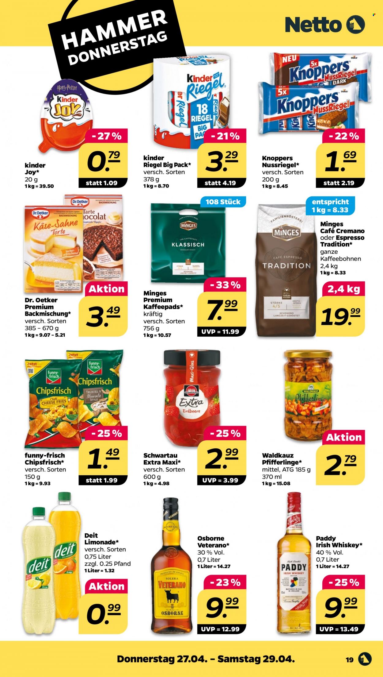 Netto Prospekte  - 24.04.2023 - 29.04.2023. Seite 19