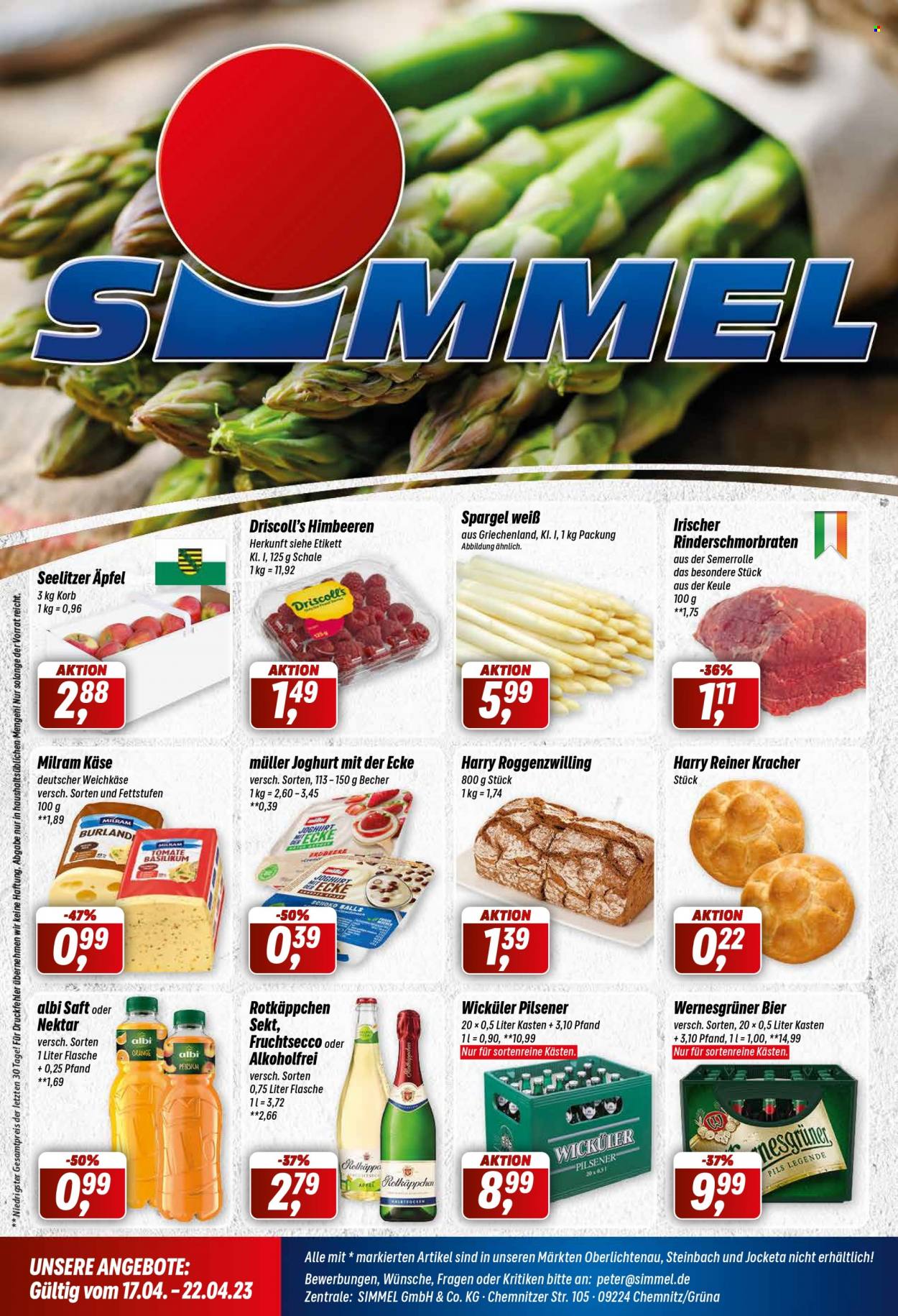 Edeka Prospekte  - 17.04.2023 - 22.04.2023. Seite 1