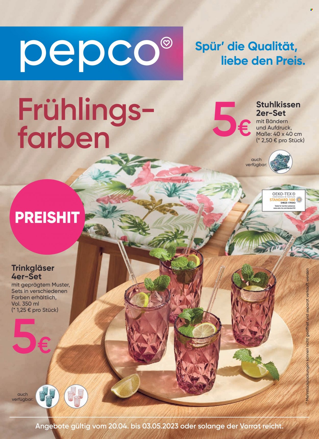 Pepco Prospekte  - 20.04.2023 - 3.05.2023. Seite 1