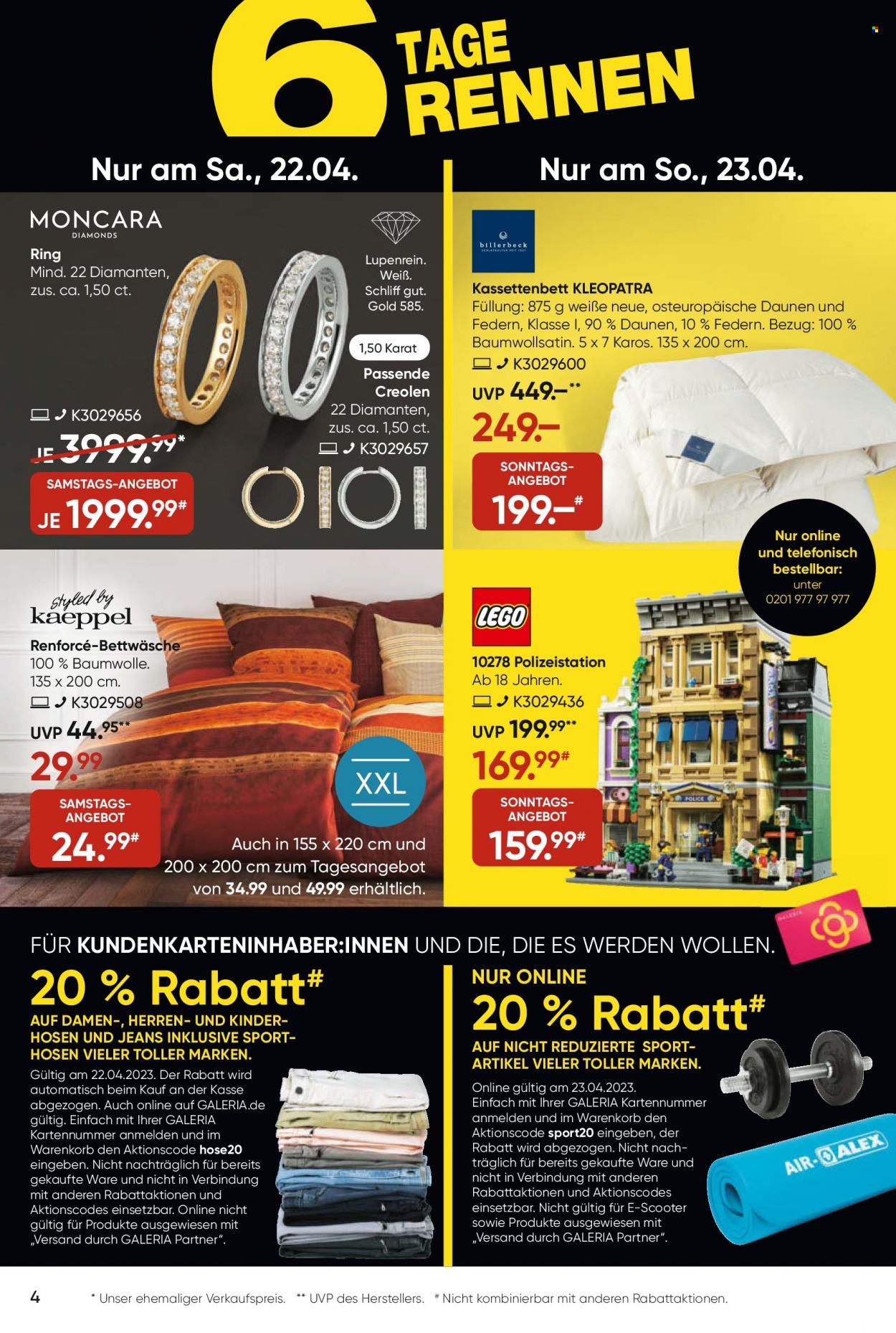 GALERIA Karstadt Kaufhof Prospekte  - 19.04.2023 - 25.04.2023. Seite 4