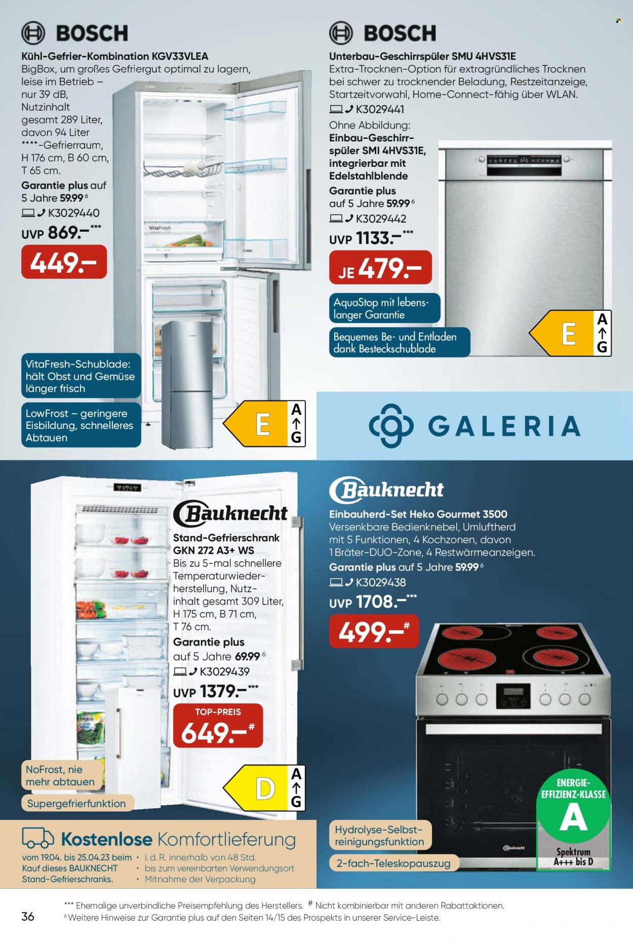 GALERIA Karstadt Kaufhof Prospekte  - 19.04.2023 - 25.04.2023. Seite 36