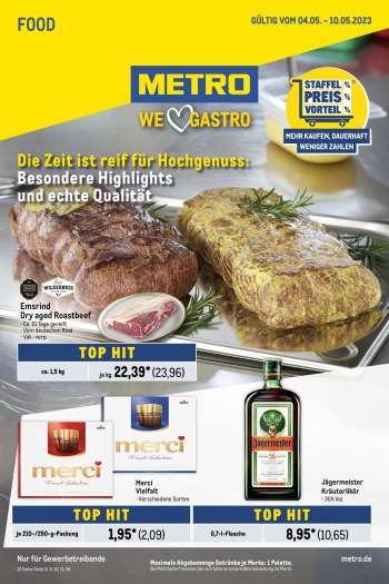Prospekte Metro - 4.05.2023 - 10.05.2023.