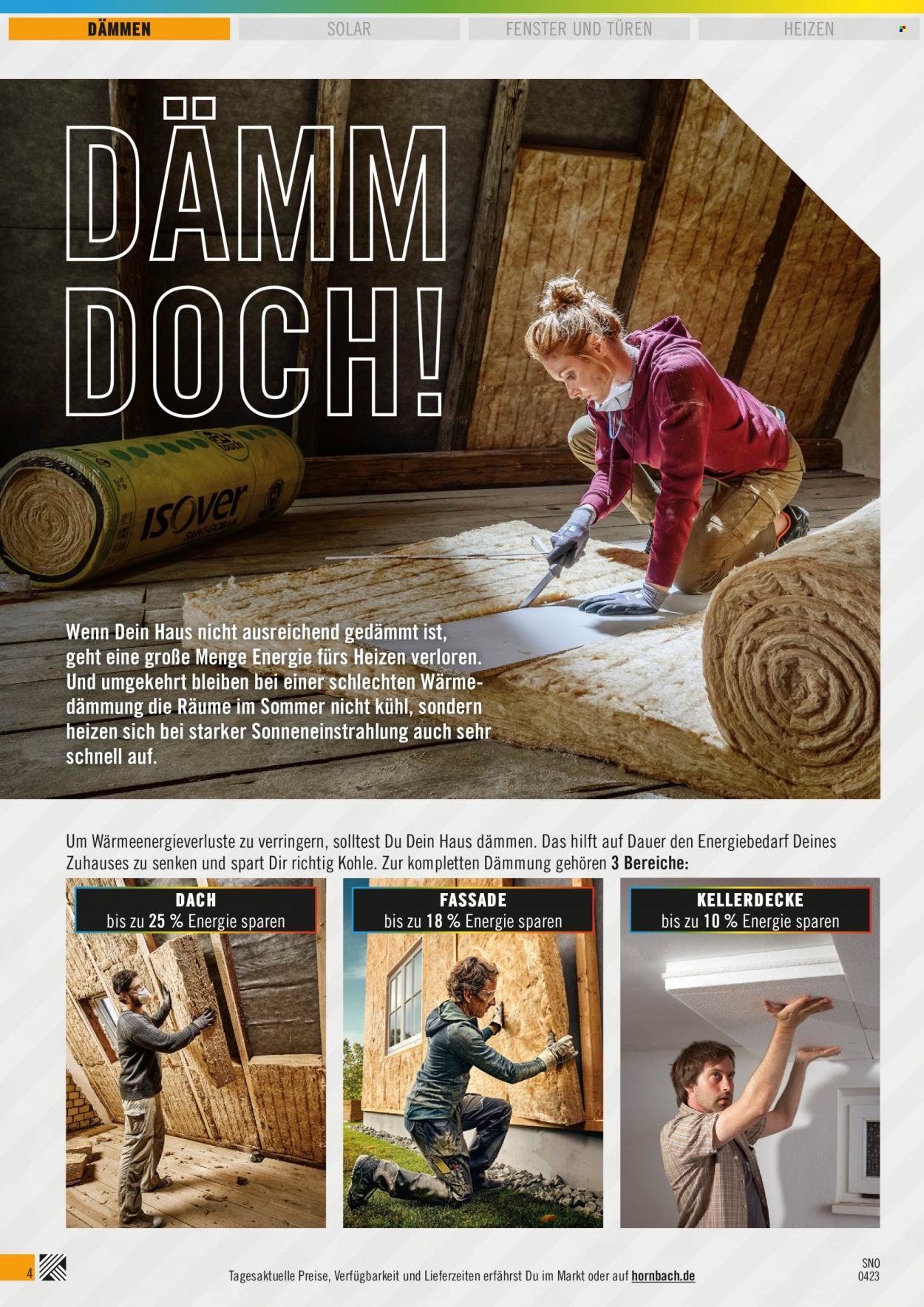 Hornbach Prospekte . Seite 4