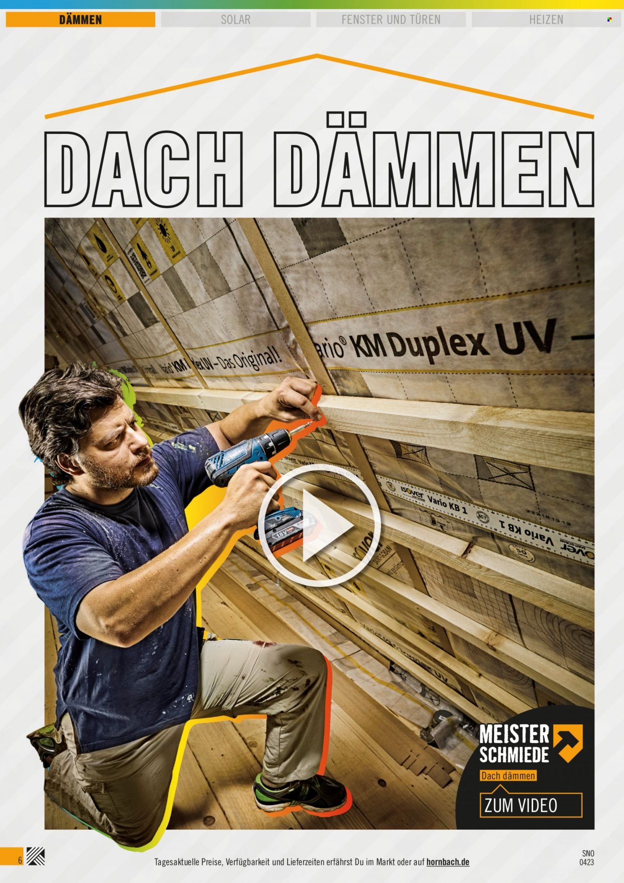 Hornbach Prospekte . Seite 6