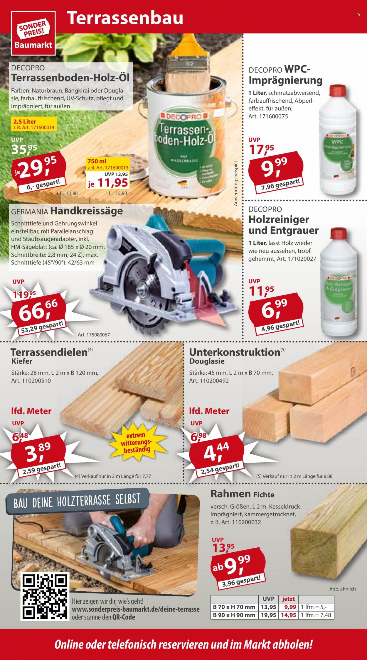 Sonderpreis-Baumarkt Prospekte  - 29.04.2023 - 5.05.2023. Seite 12