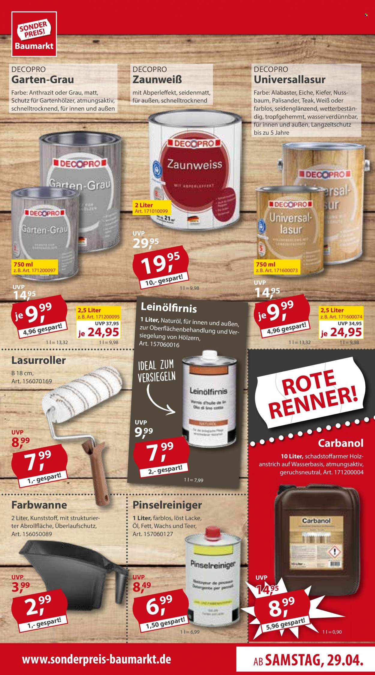 Sonderpreis-Baumarkt Prospekte  - 29.04.2023 - 5.05.2023. Seite 23
