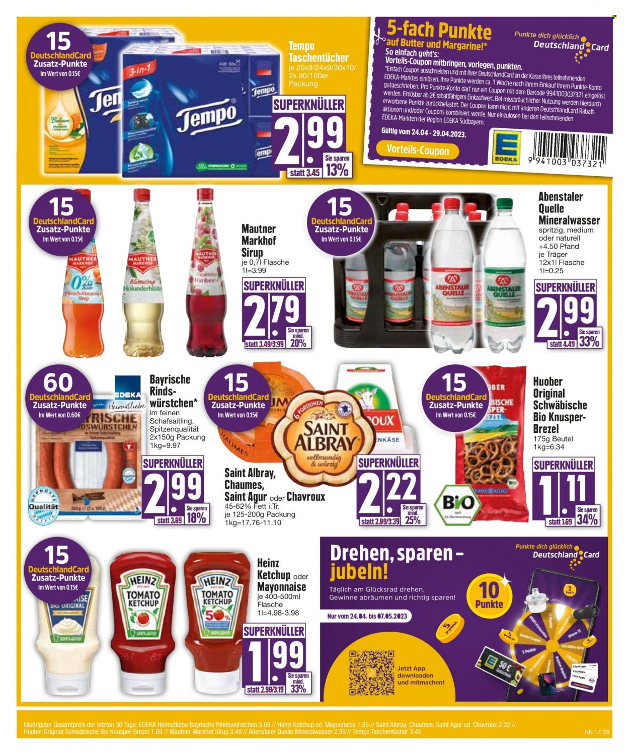 Edeka Prospekte  - 24.04.2023 - 29.04.2023. Seite 9