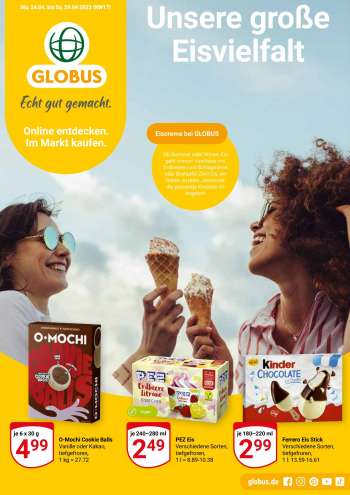 Prospekte Globus - 24.04.2023 - 29.04.2023.