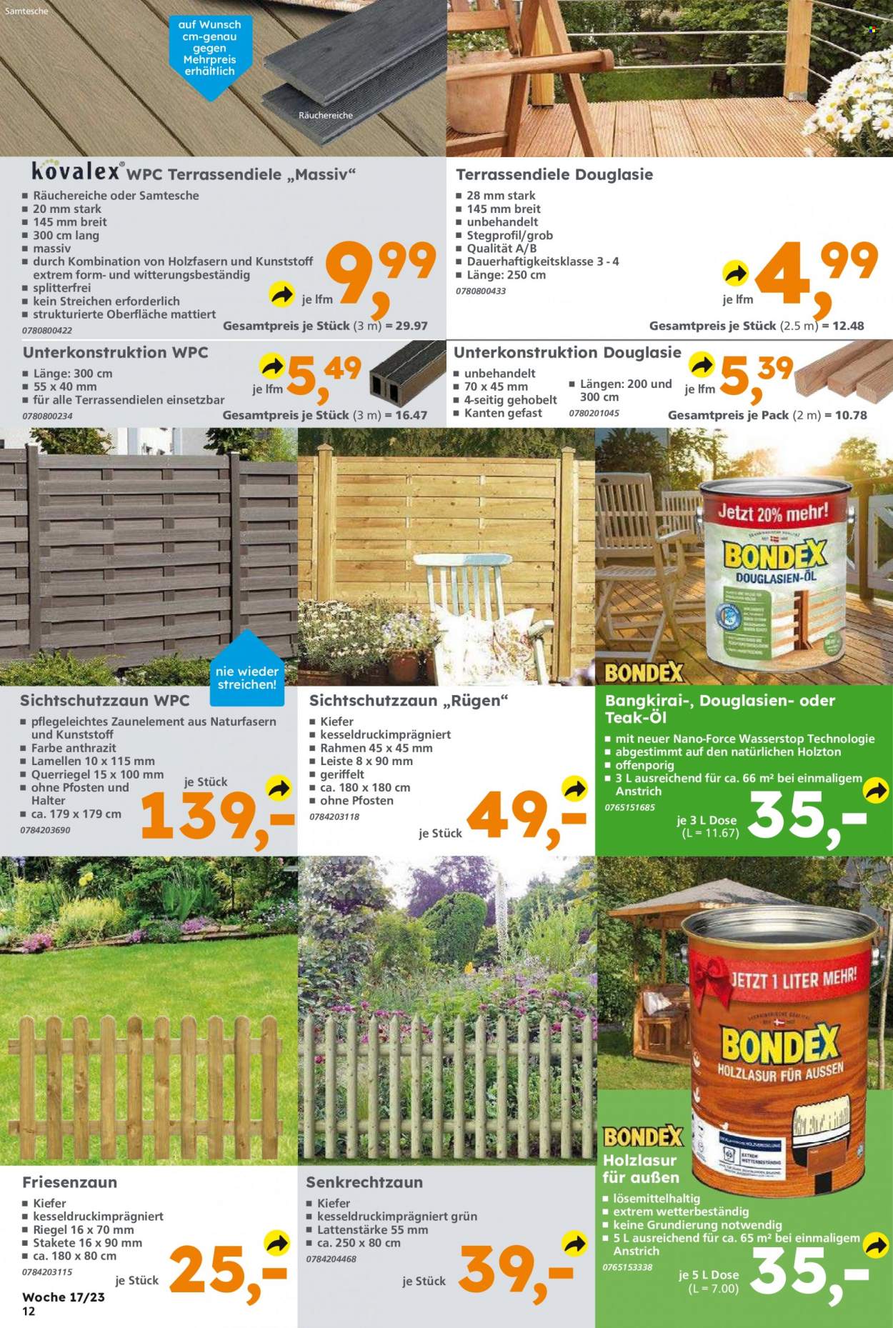 Globus Baumarkt Prospekte  - 24.04.2023 - 29.04.2023. Seite 12