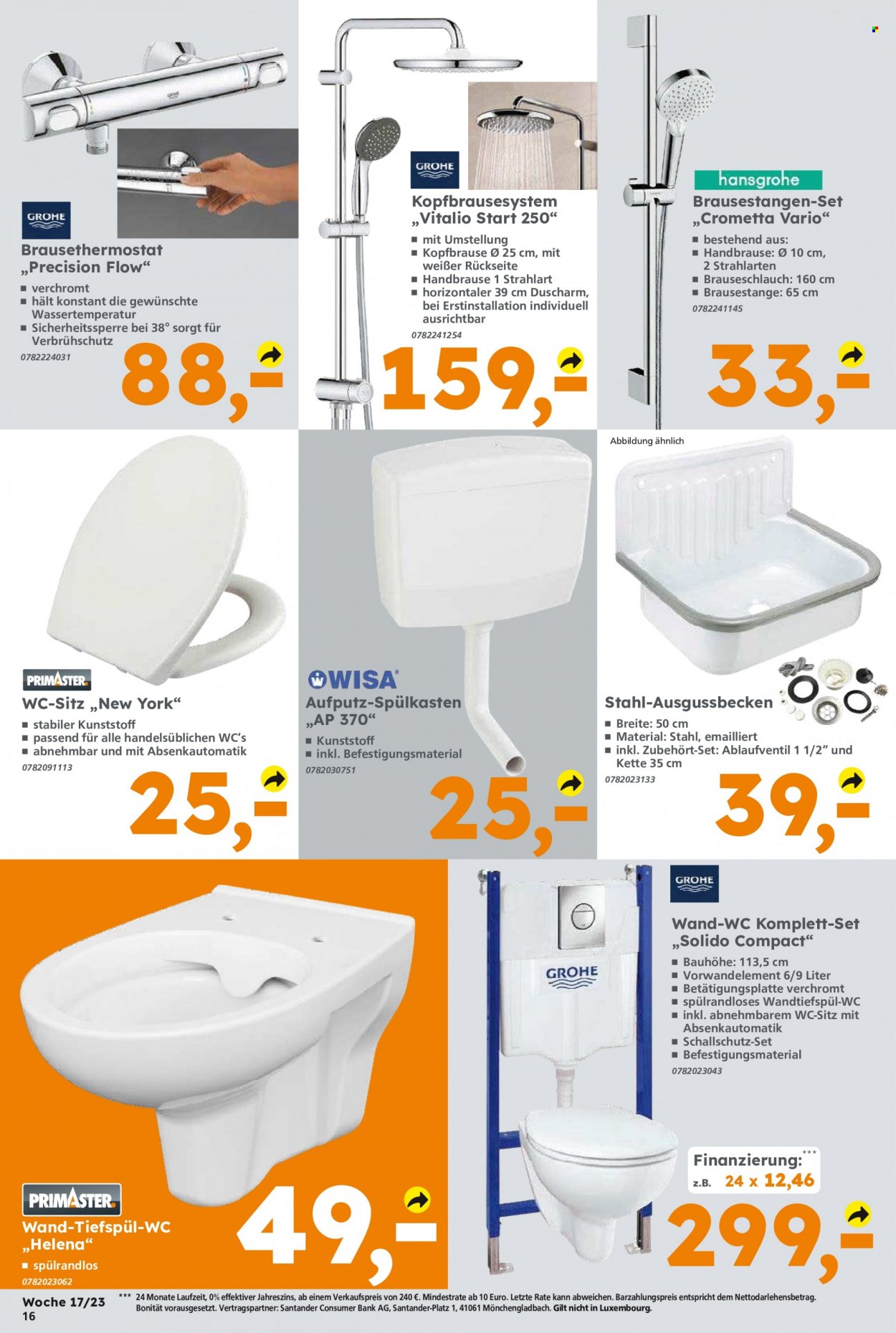 Globus Baumarkt Prospekte  - 24.04.2023 - 29.04.2023. Seite 16