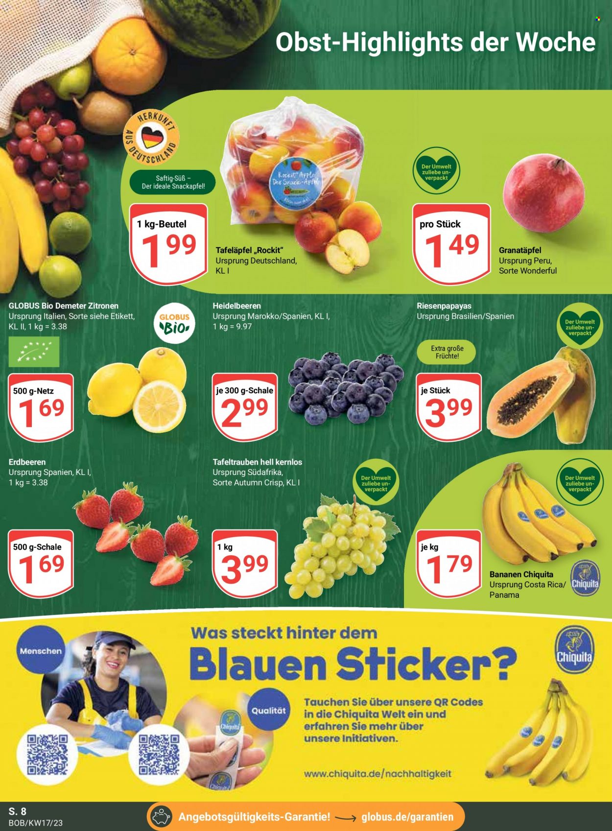 Globus Prospekte  - 24.04.2023 - 29.04.2023. Seite 8