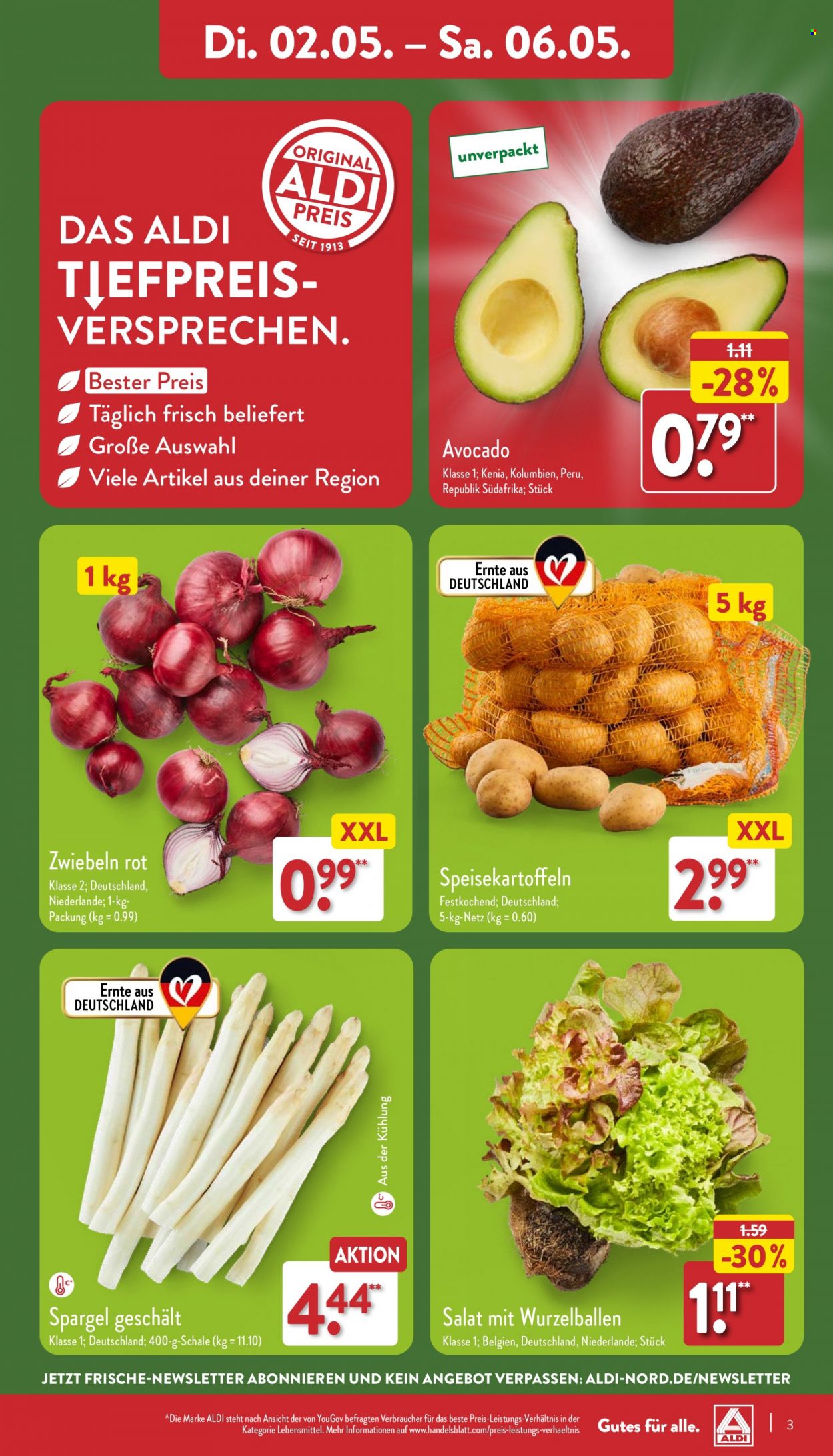 ALDI Nord Prospekte  - 2.05.2023 - 6.05.2023. Seite 3