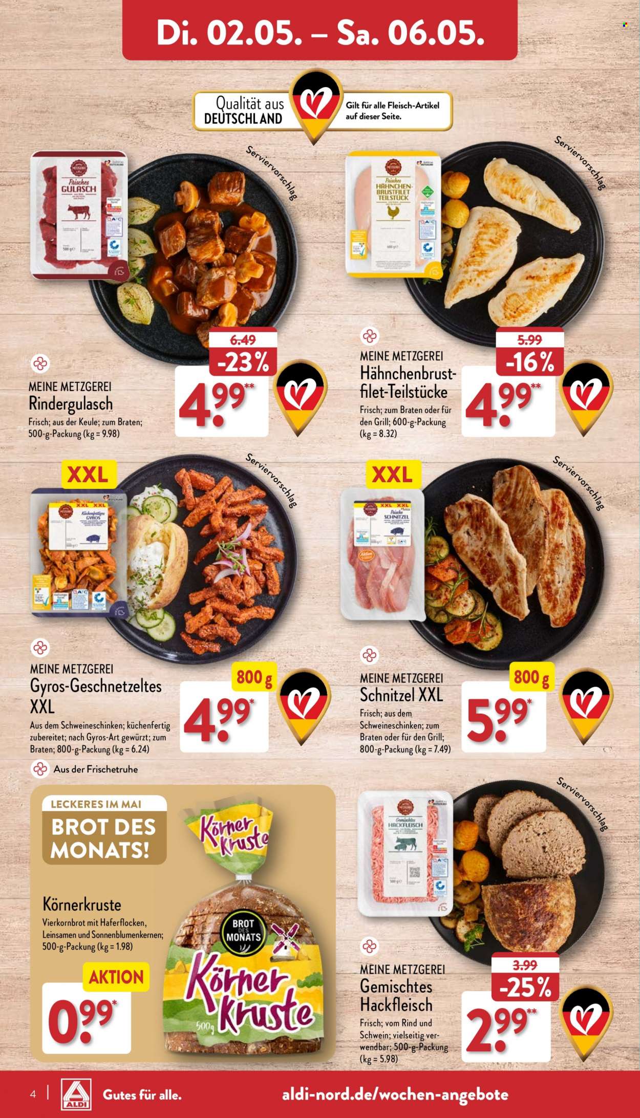 ALDI Nord Prospekte  - 2.05.2023 - 6.05.2023. Seite 4