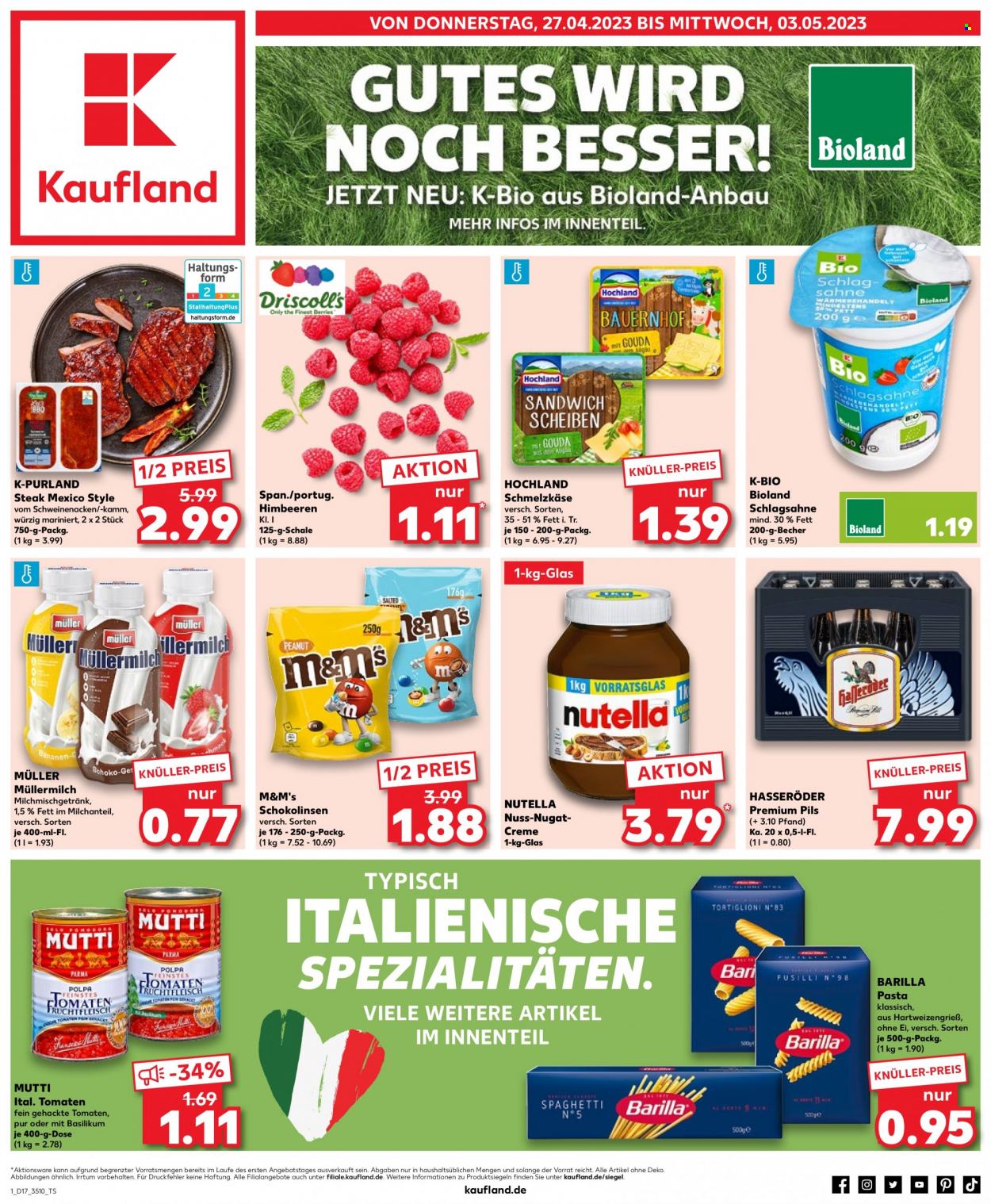 Kaufland Prospekte  - 27.04.2023 - 3.05.2023. Seite 1