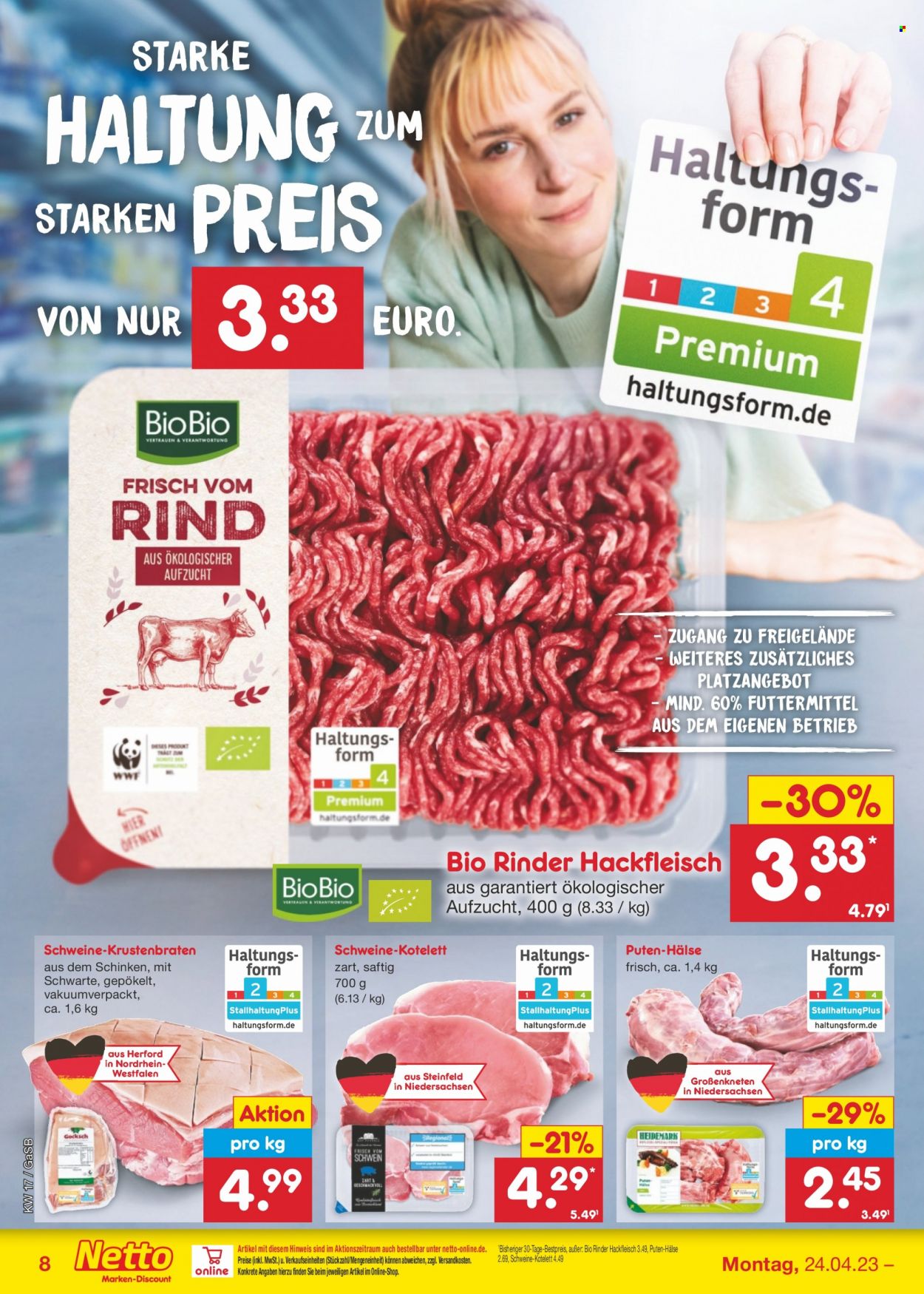Netto Marken-Discount Prospekte  - 24.04.2023 - 29.04.2023. Seite 8