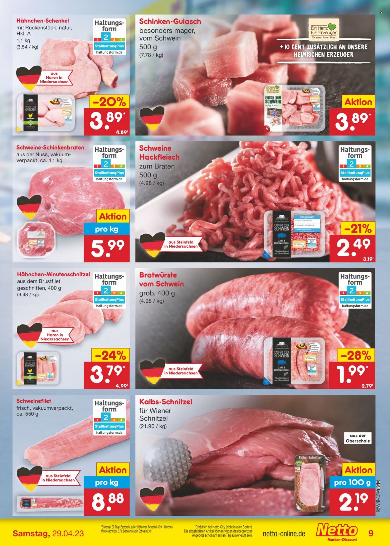 Netto Marken-Discount Prospekte  - 24.04.2023 - 29.04.2023. Seite 9