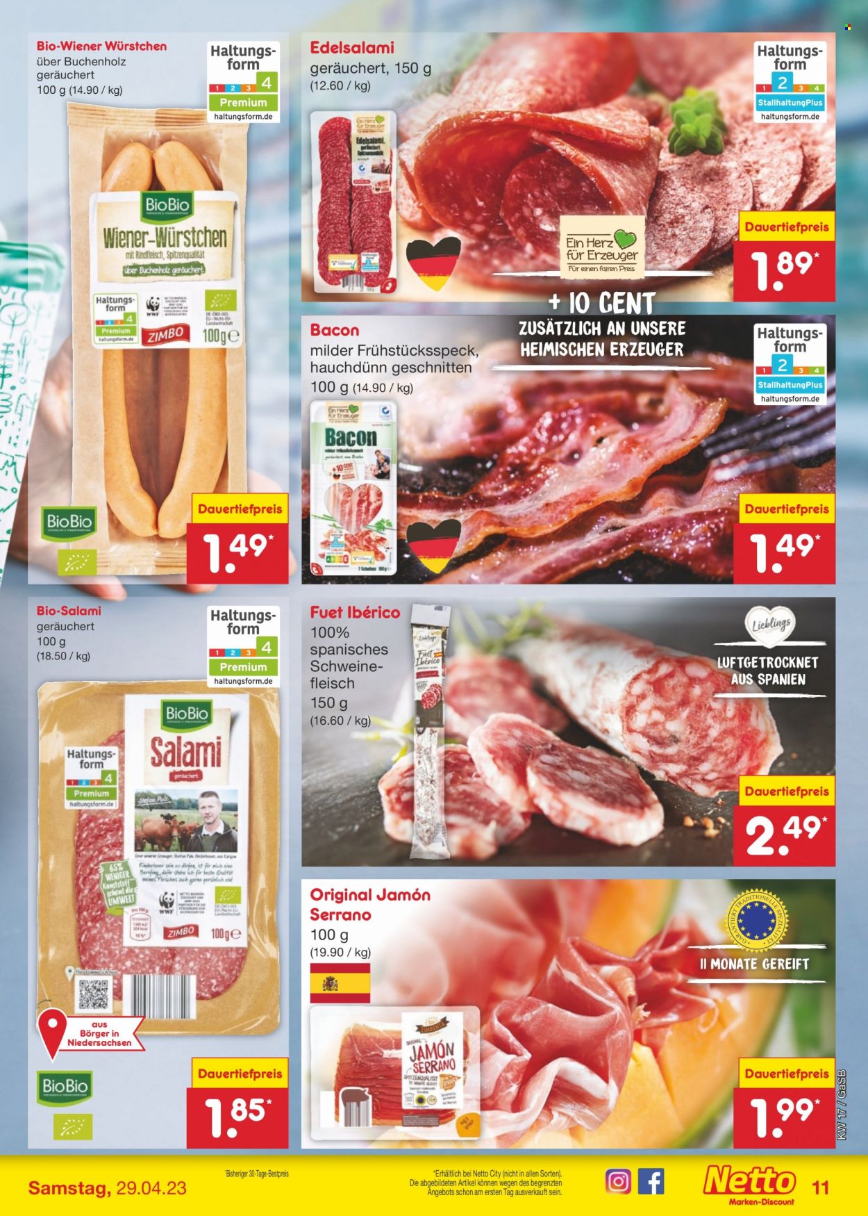 Netto Marken-Discount Prospekte  - 24.04.2023 - 29.04.2023. Seite 11