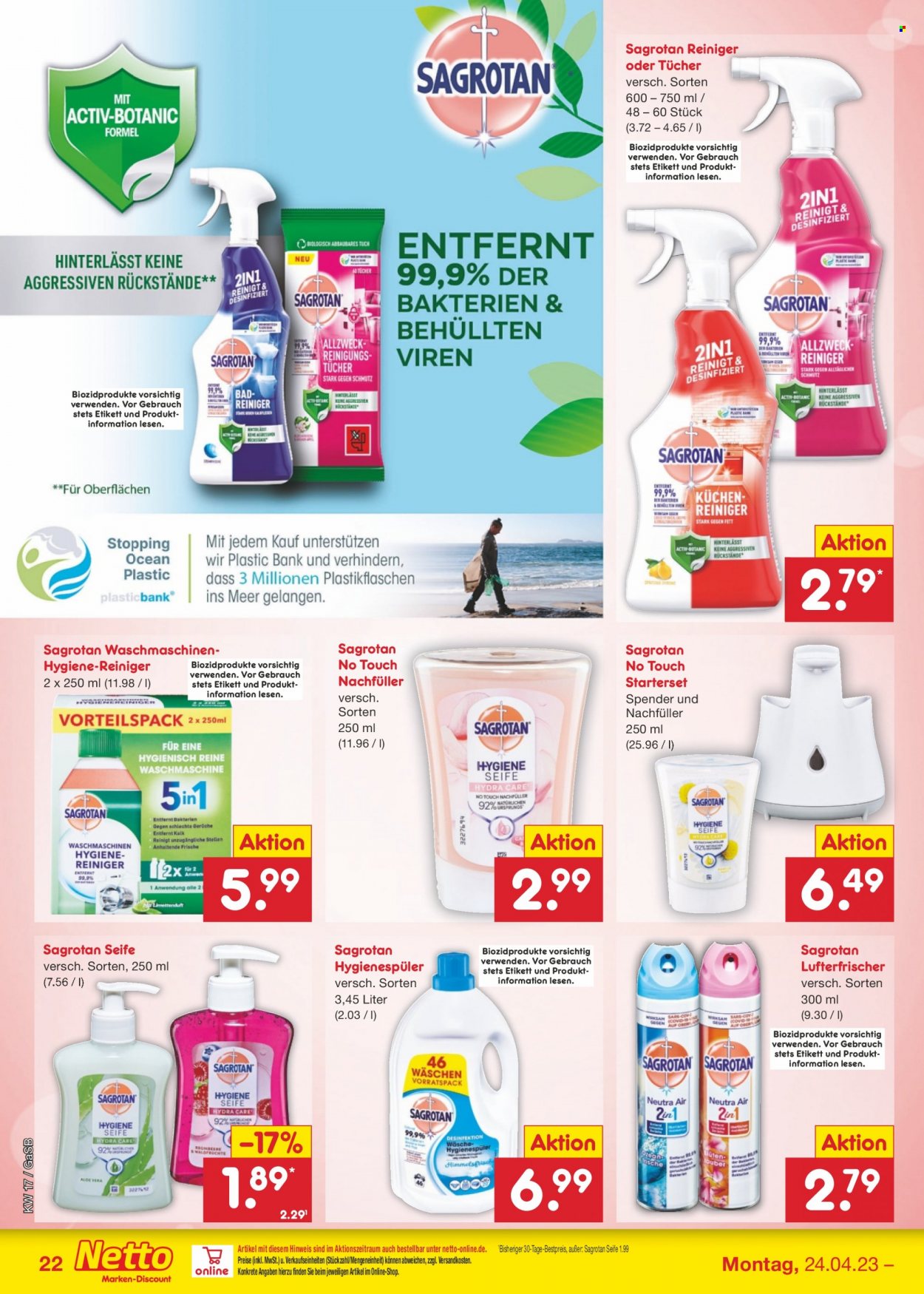 Netto Marken-Discount Prospekte  - 24.04.2023 - 29.04.2023. Seite 22