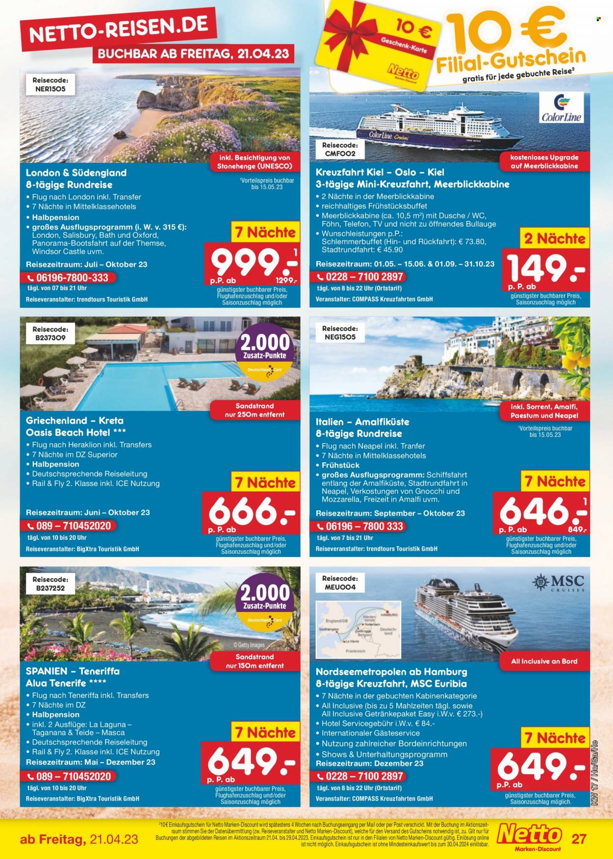 Netto Marken-Discount Prospekte  - 24.04.2023 - 29.04.2023. Seite 27