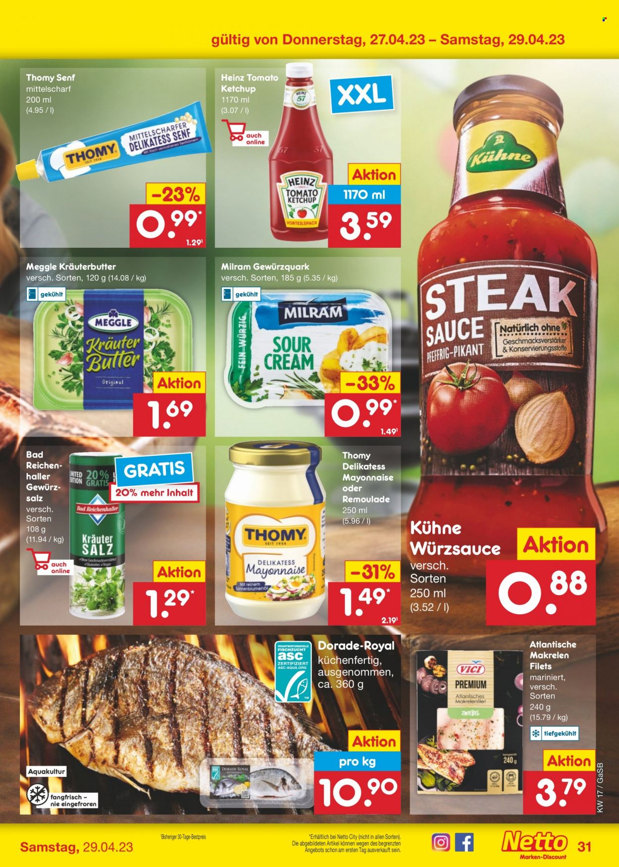 Netto Marken-Discount Prospekte  - 24.04.2023 - 29.04.2023. Seite 31