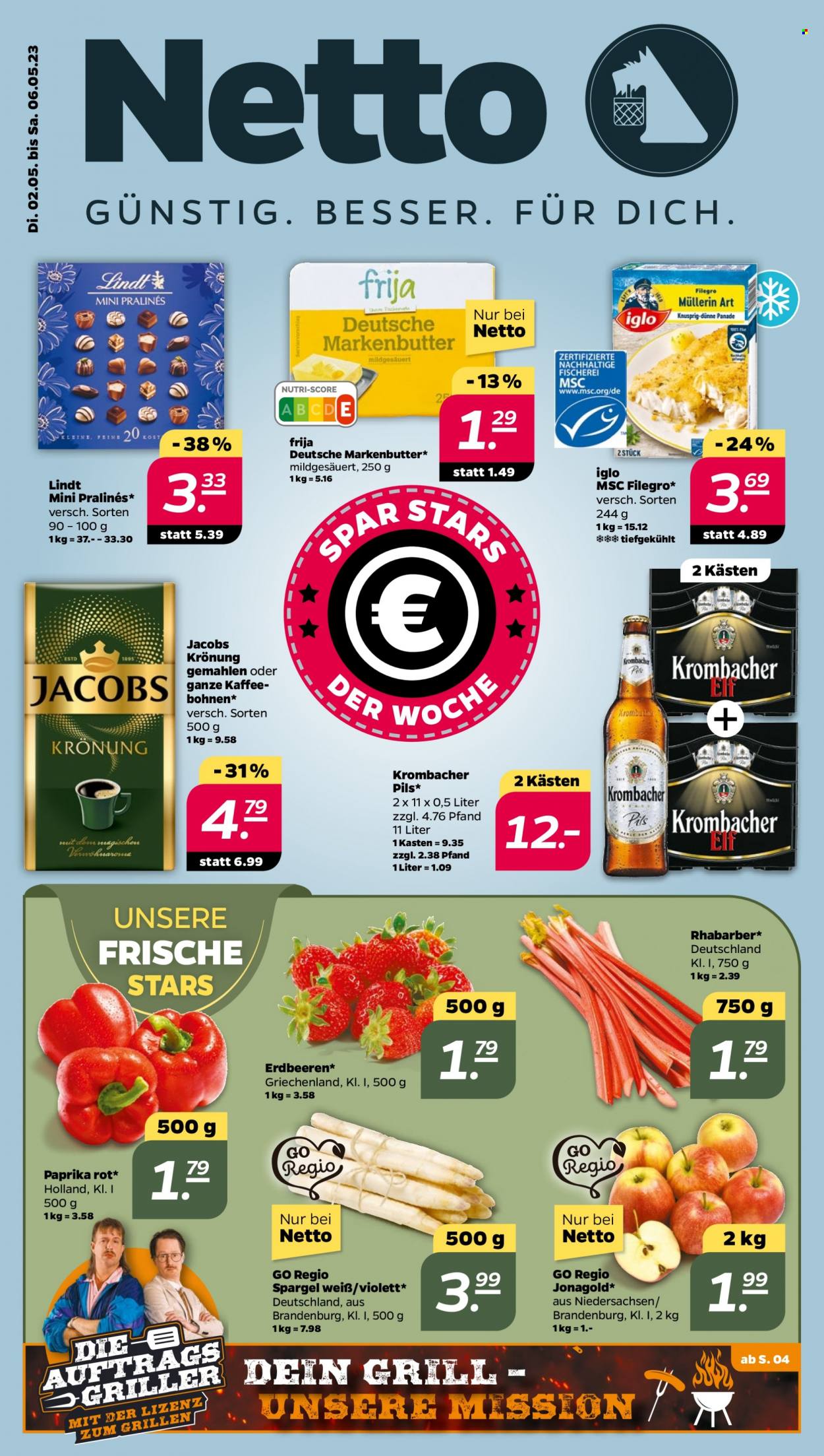 Netto Prospekte  - 2.05.2023 - 6.05.2023. Seite 1