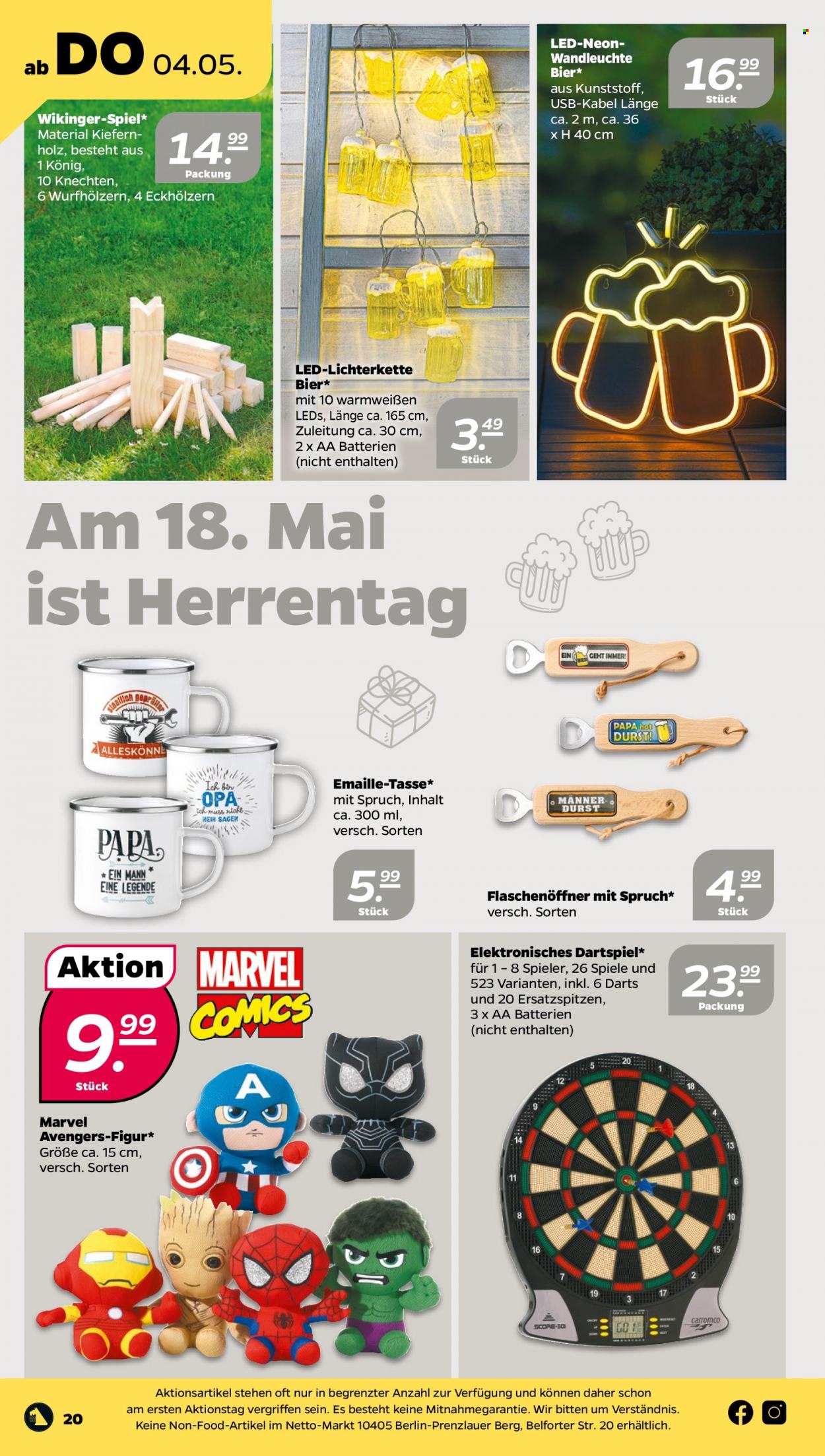 Netto Prospekte  - 2.05.2023 - 6.05.2023. Seite 20