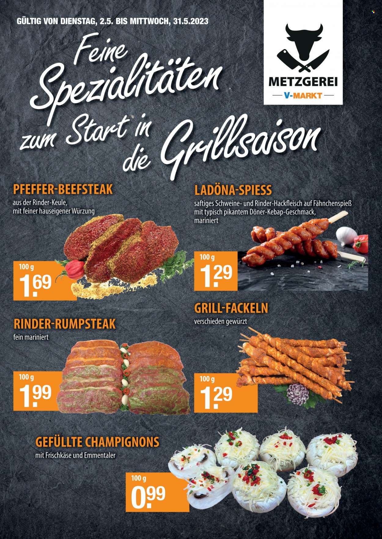 V-Markt Prospekte  - 2.05.2023 - 31.05.2023. Seite 1